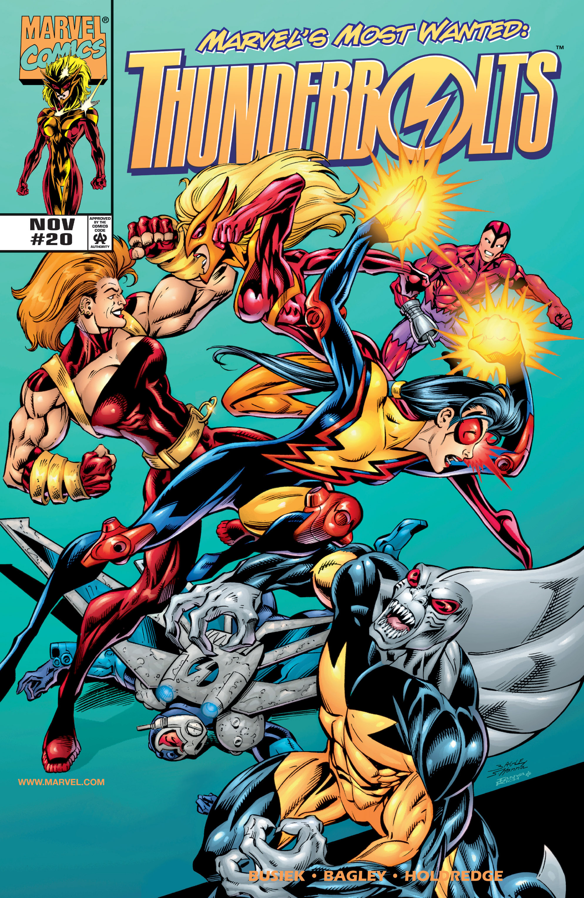 Read online Thunderbolts (1997) comic -  Issue #20 - 1