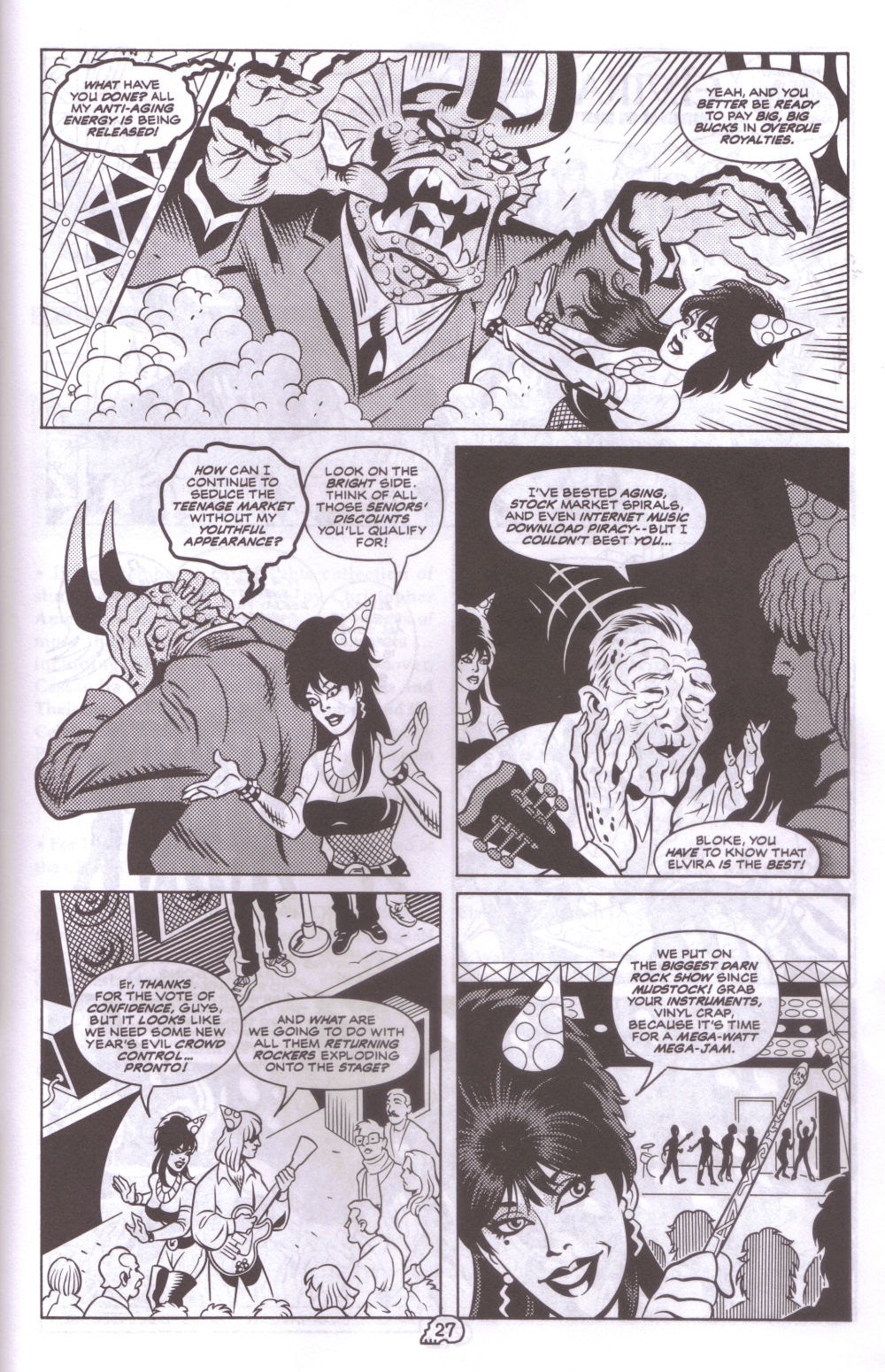 Read online Elvira, Mistress of the Dark comic -  Issue #153 - 24