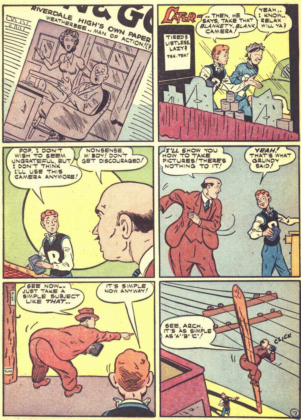 Read online Pep Comics comic -  Issue #48 - 40