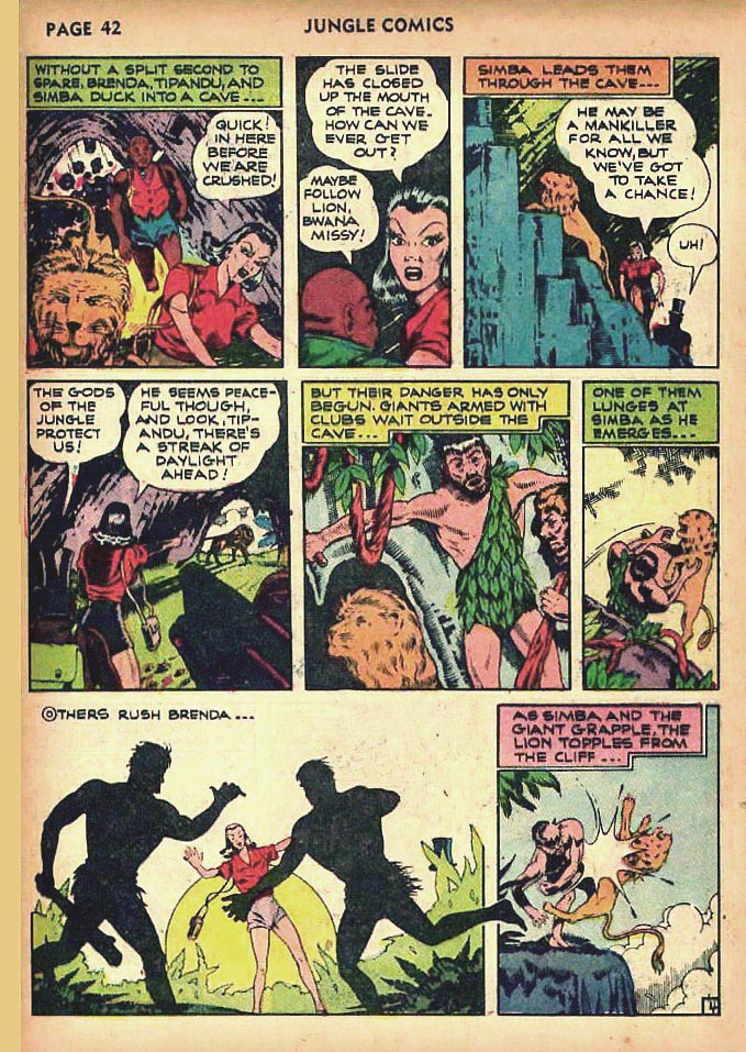 Read online Jungle Comics comic -  Issue #24 - 44