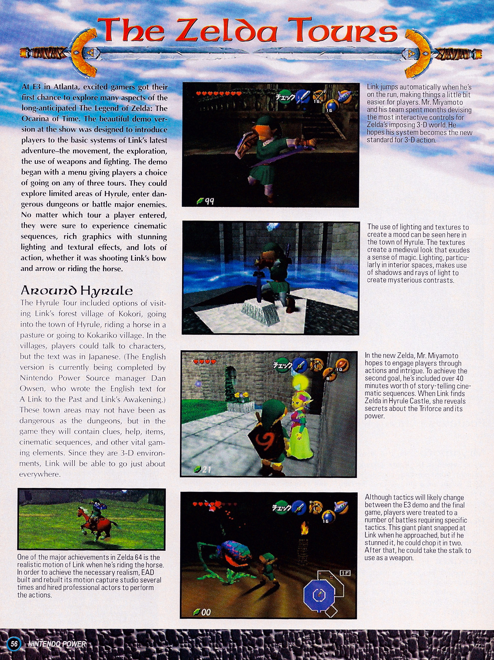 Read online Nintendo Power comic -  Issue #111 - 64