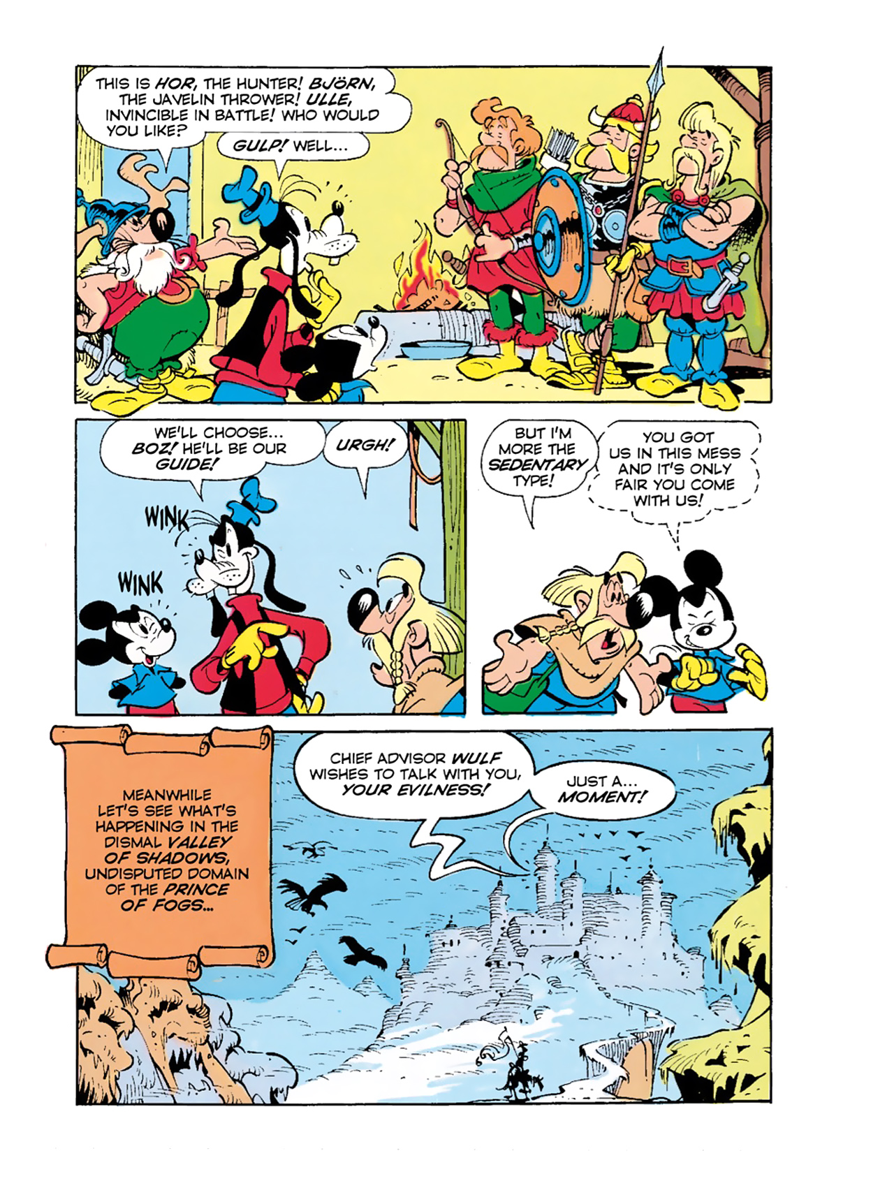 Read online Mickey Mouse in the Sword of Ice comic -  Issue #1 - 21