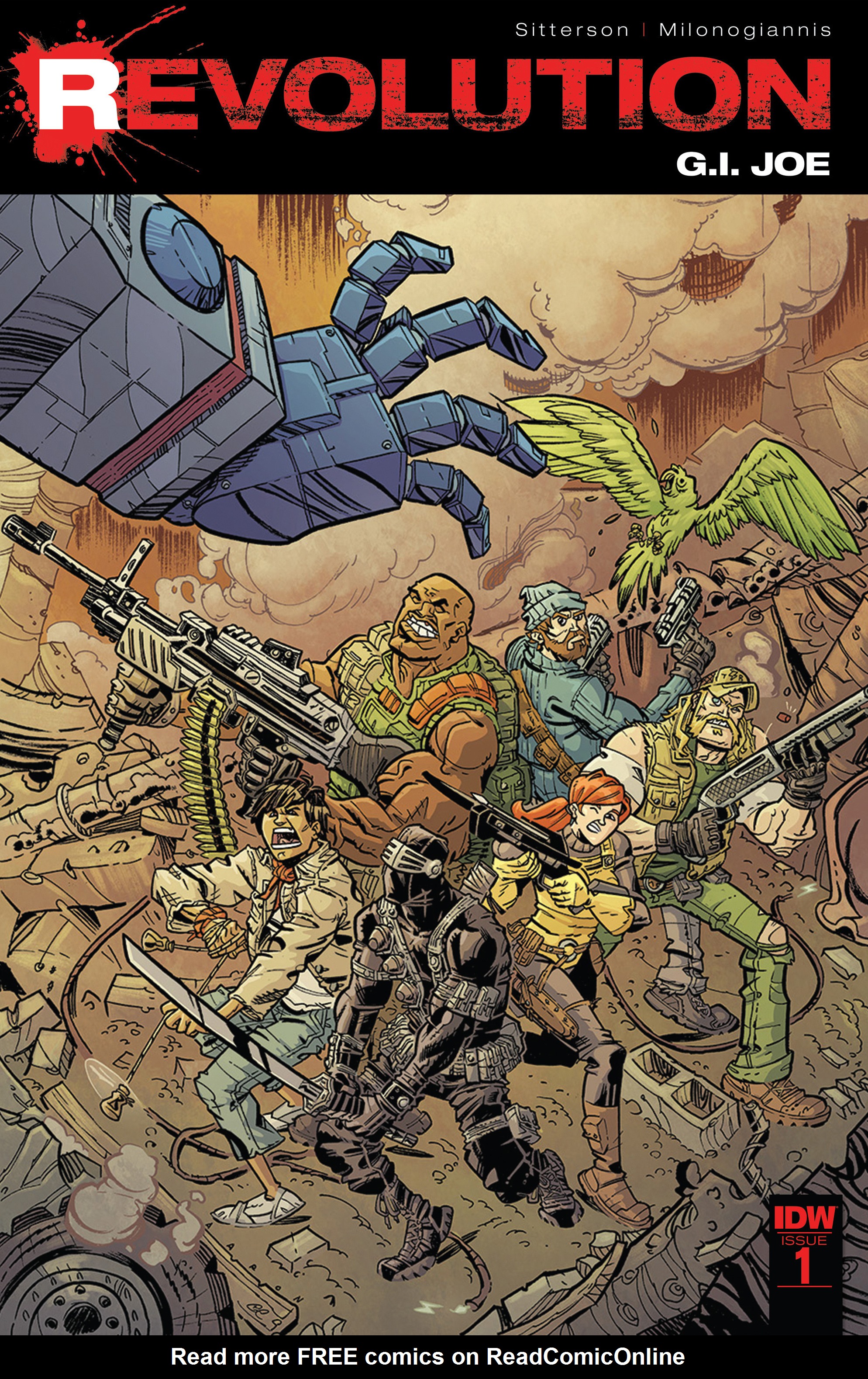 Read online G.I. Joe: Revolution comic -  Issue # Full - 1