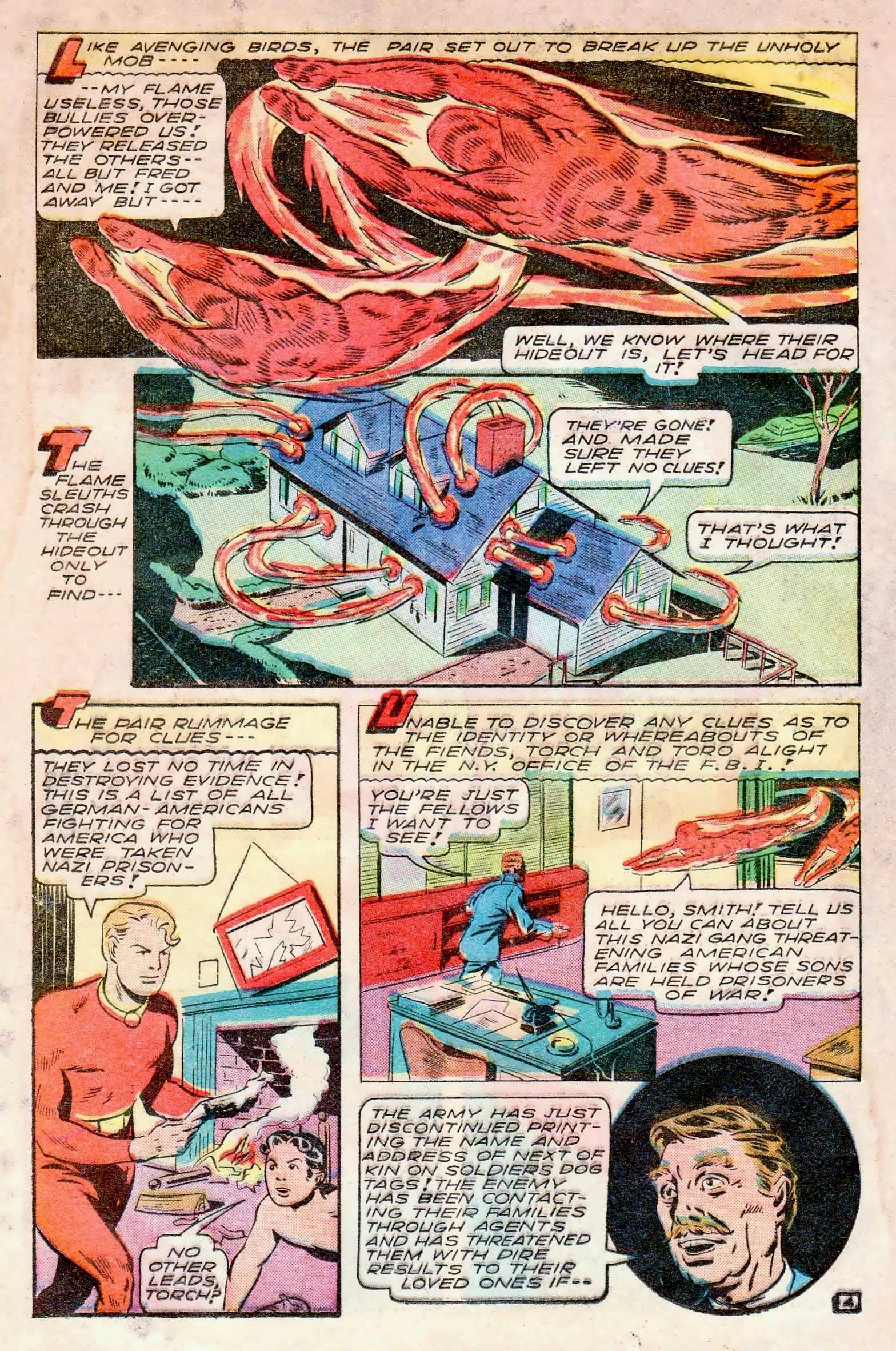 Read online The Human Torch (1940) comic -  Issue #15 - 32