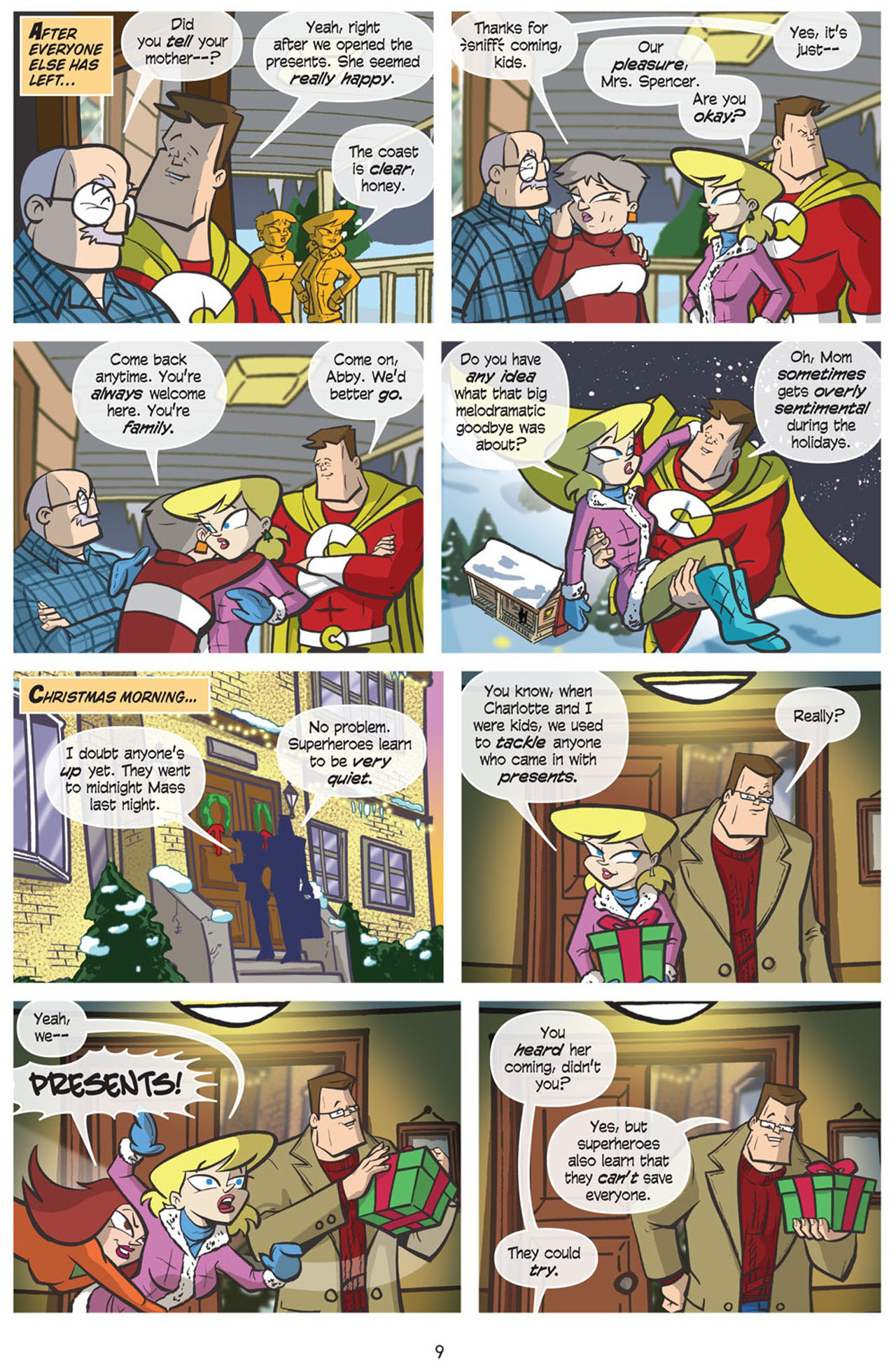 Read online Love and Capes comic -  Issue #7 - 11