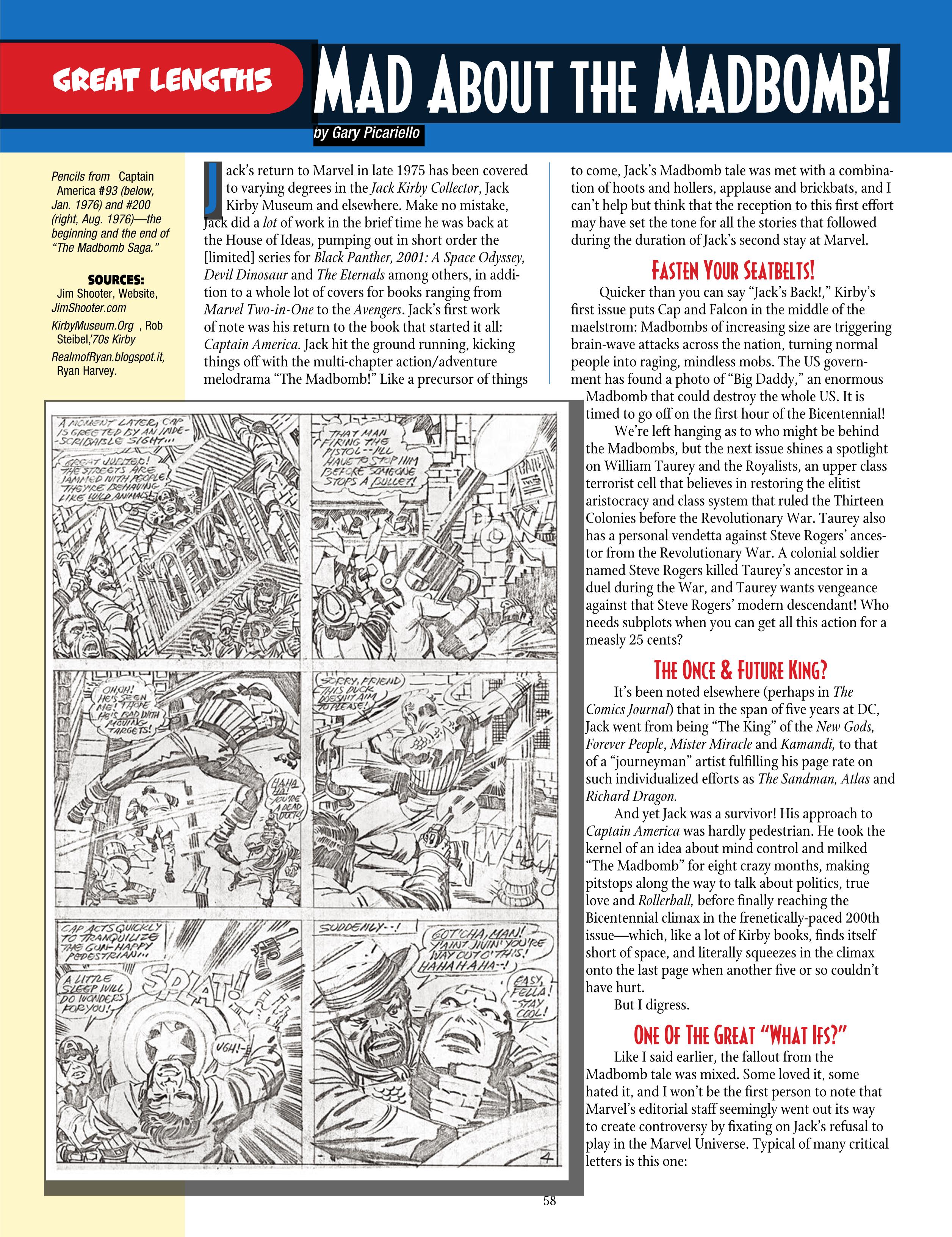 Read online The Jack Kirby Collector comic -  Issue #72 - 60