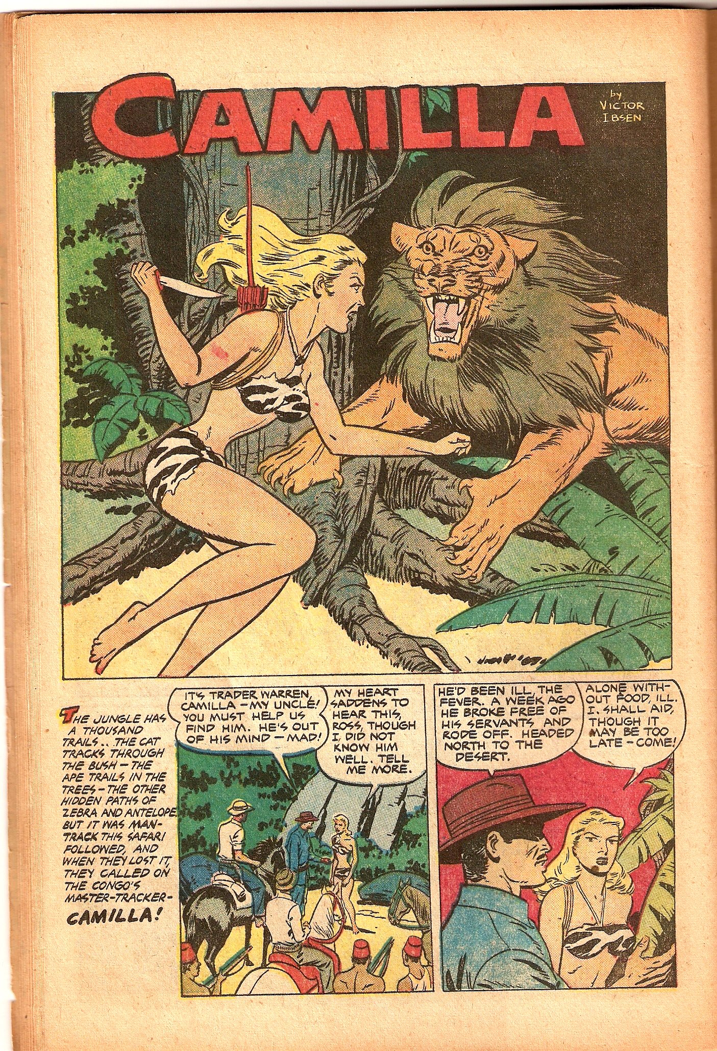 Read online Jungle Comics comic -  Issue #139 - 40