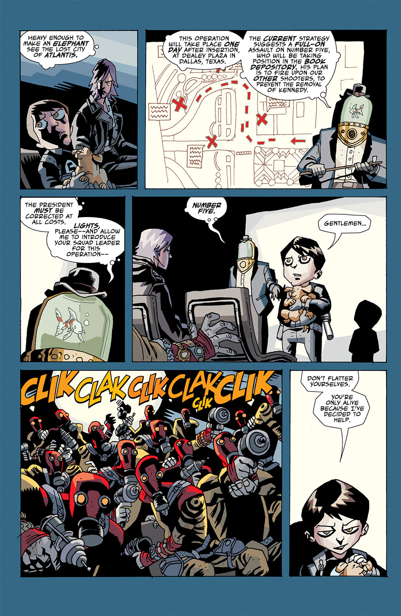 Read online The Umbrella Academy: Dallas comic -  Issue #4 - 15