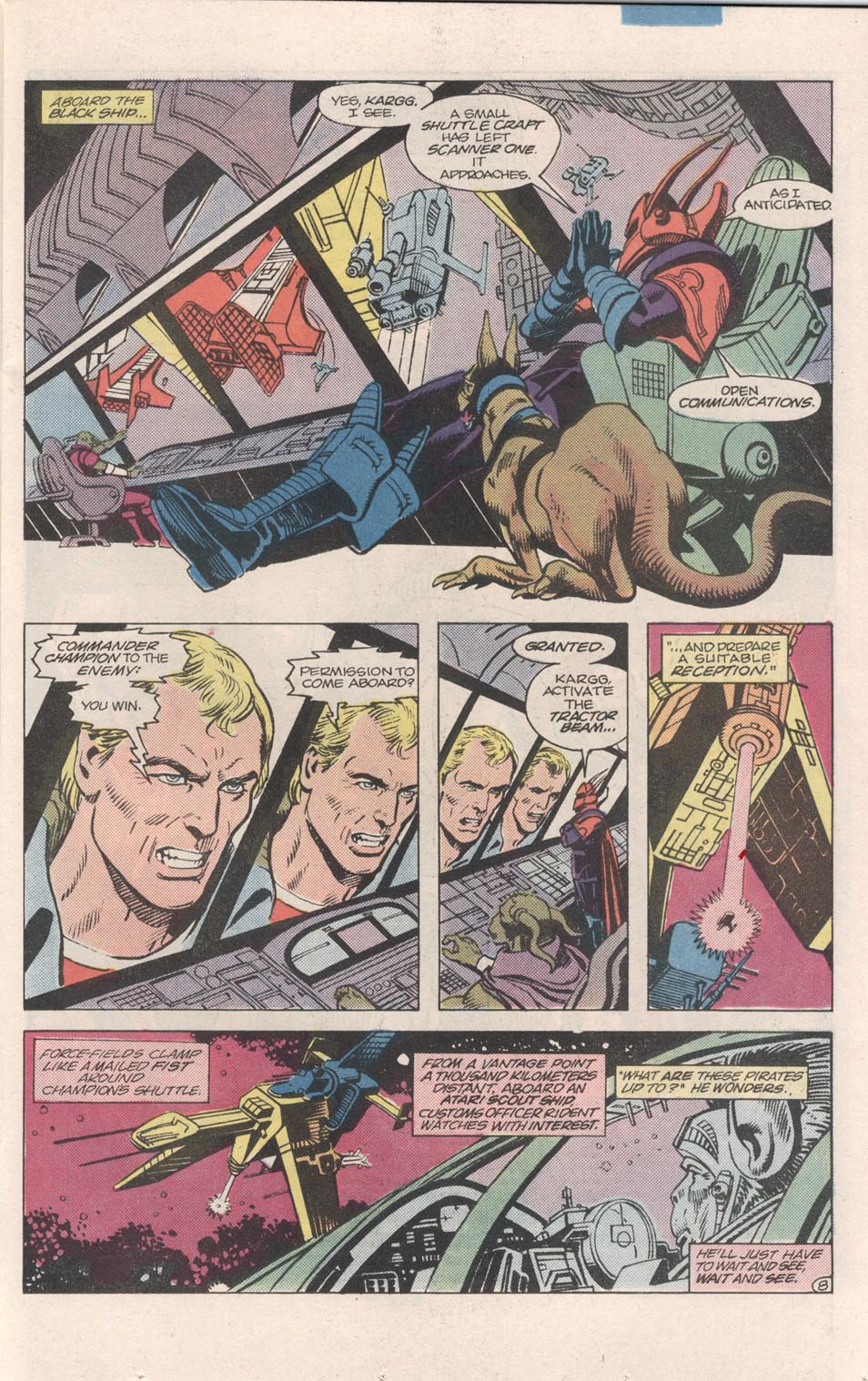 Read online Atari Force (1984) comic -  Issue #7 - 9