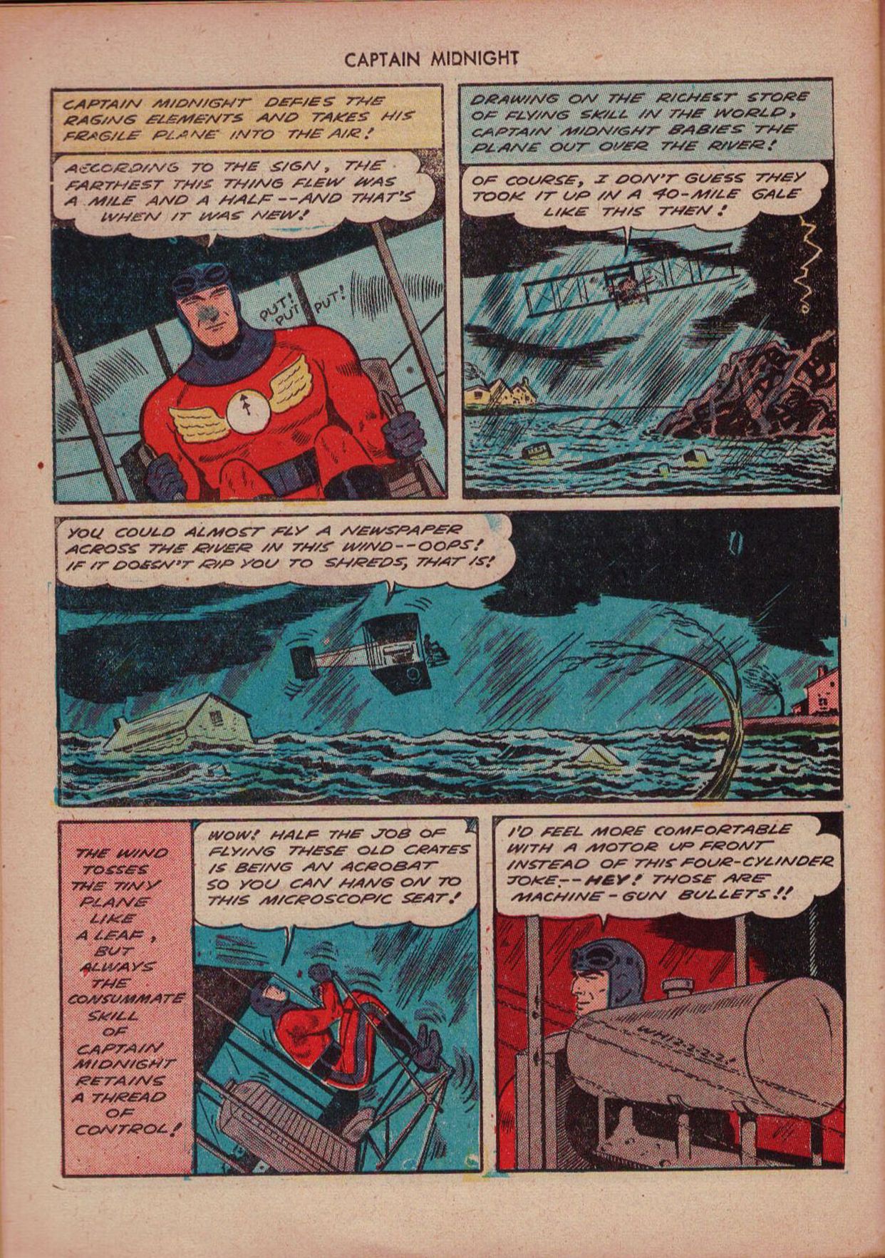 Read online Captain Midnight (1942) comic -  Issue #16 - 46