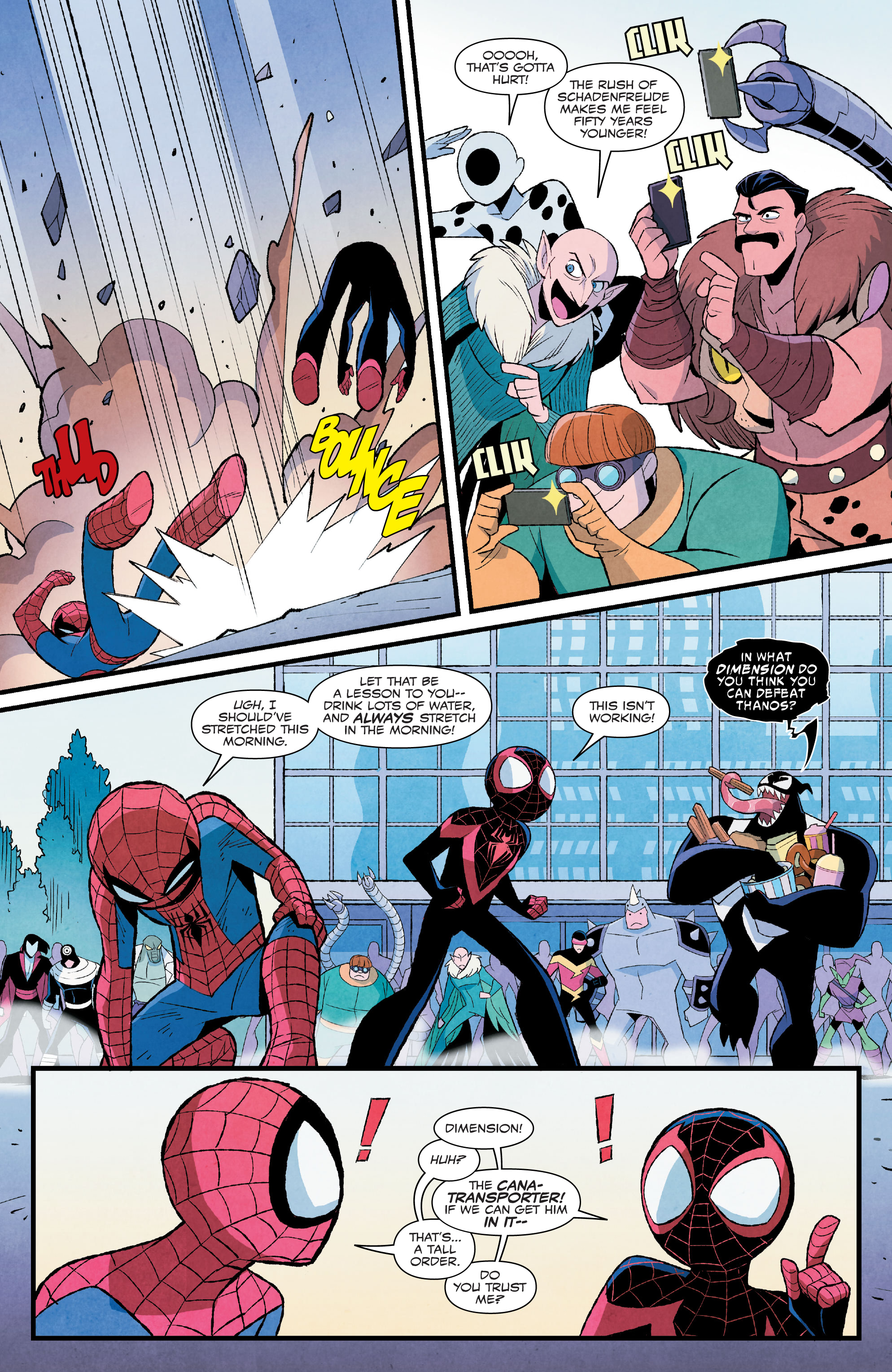 Read online Peter Parker And Miles Morales Spider-Men Double Trouble comic -  Issue #4 - 6