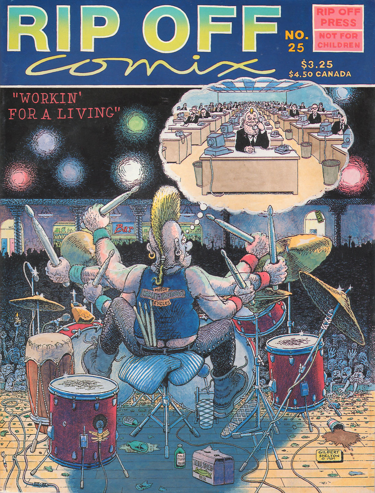 Read online Rip Off Comix comic -  Issue #25 - 1