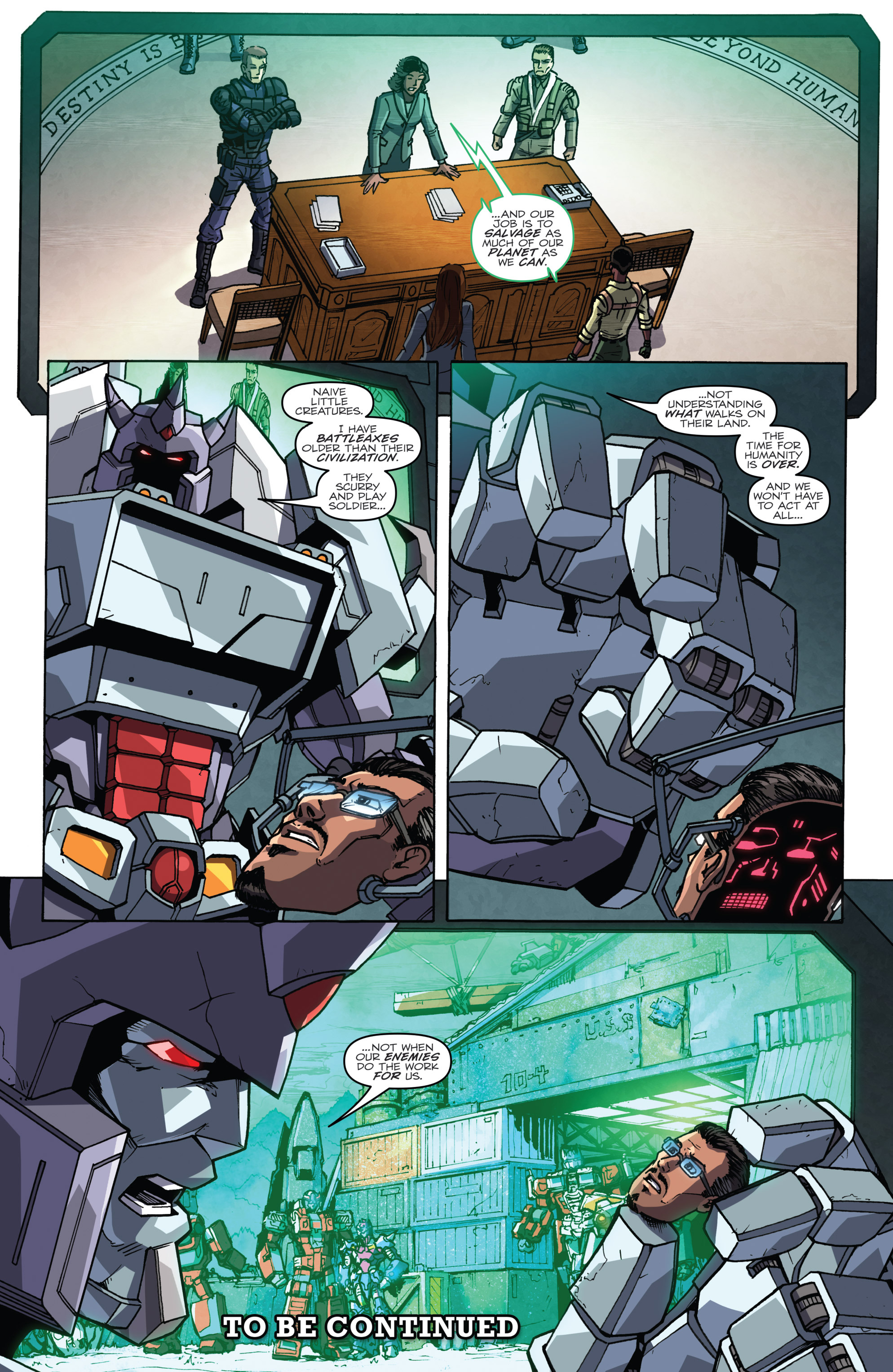 Read online The Transformers (2014) comic -  Issue #50 - 43