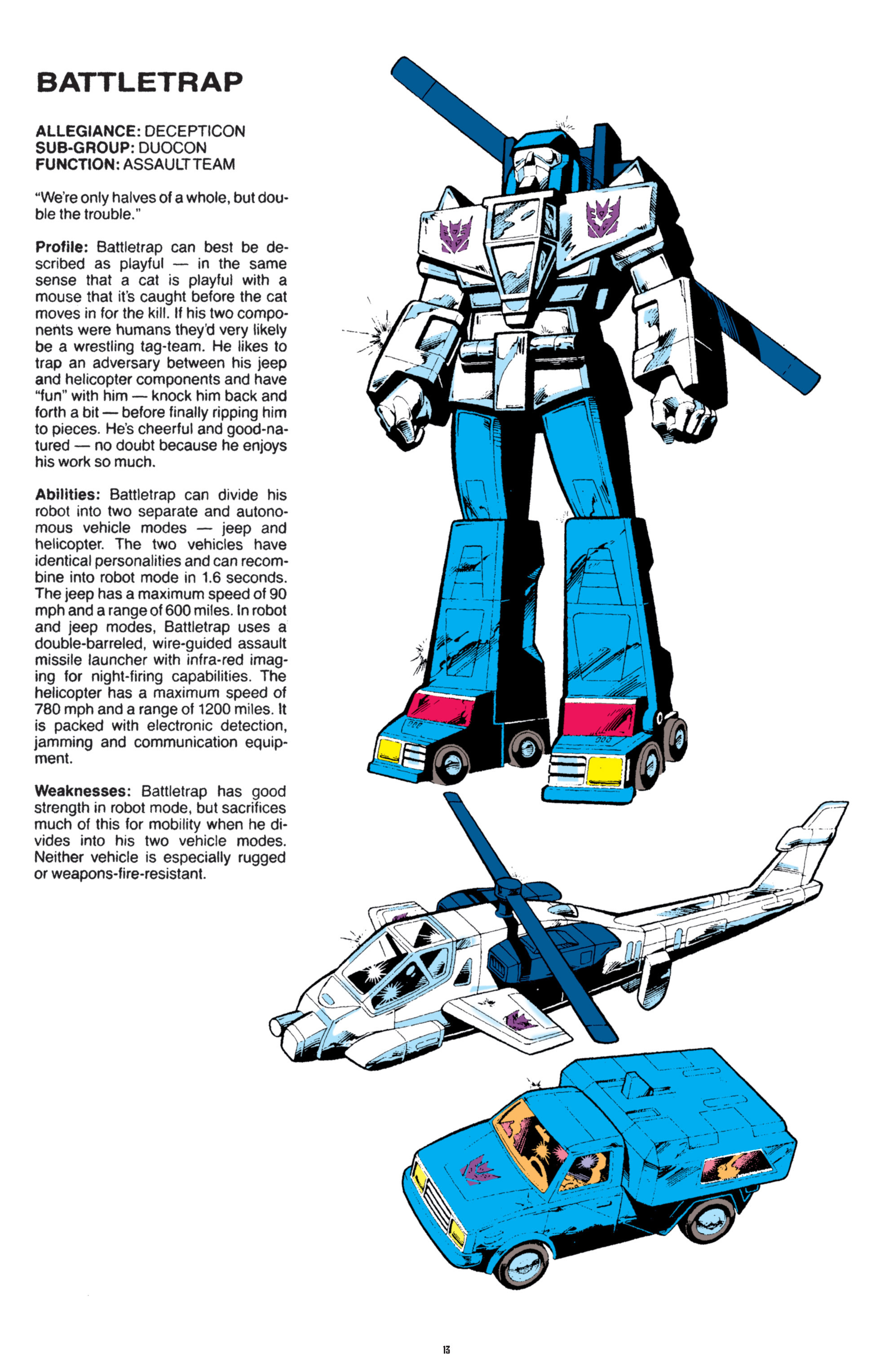 Read online The Transformers Classics comic -  Issue # TPB 8 - 13