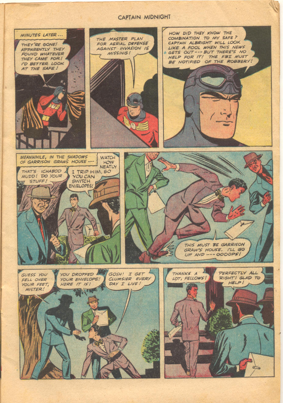 Read online Captain Midnight (1942) comic -  Issue #51 - 9