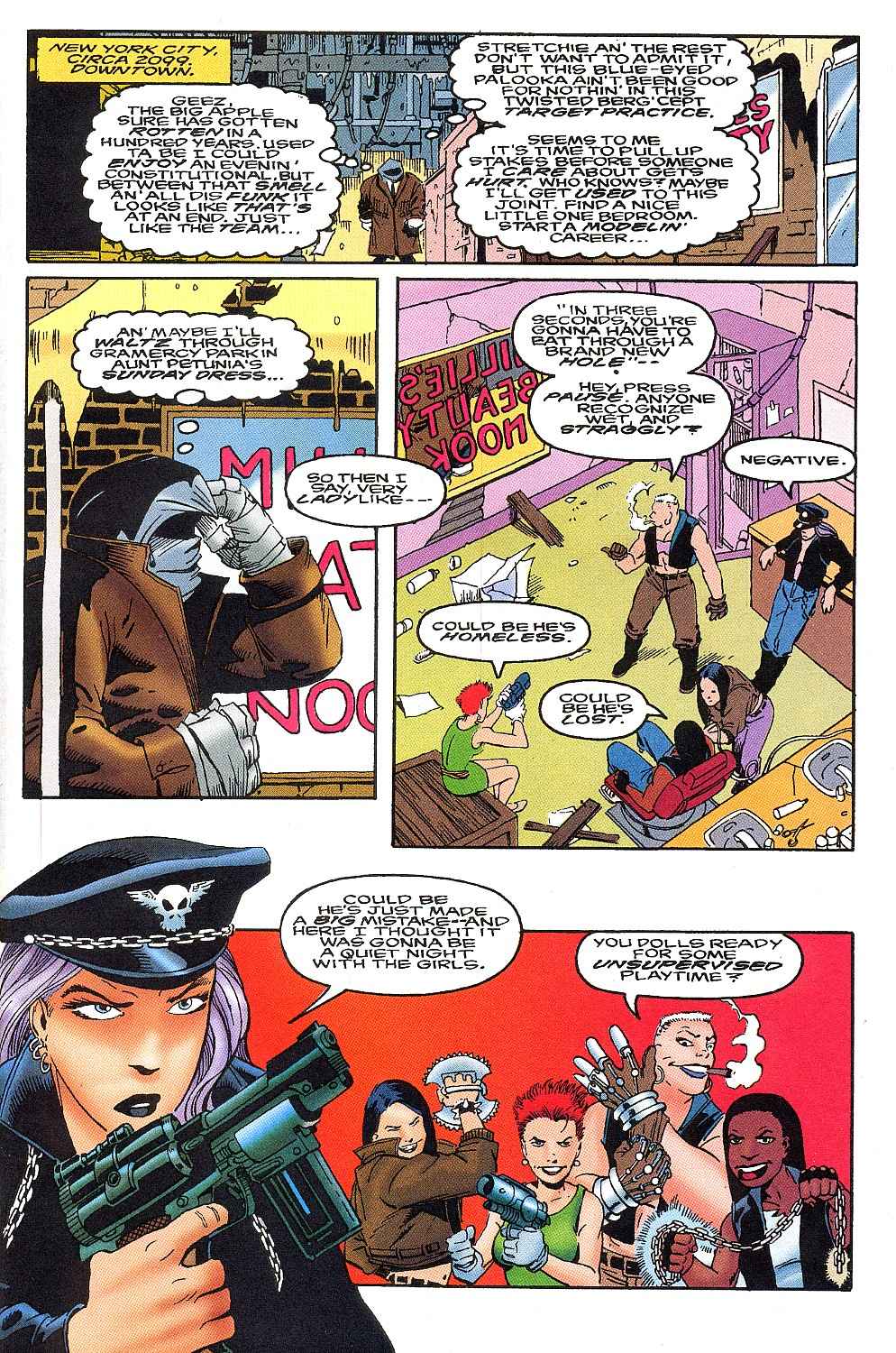 Read online Fantastic Four 2099 comic -  Issue #5 - 2