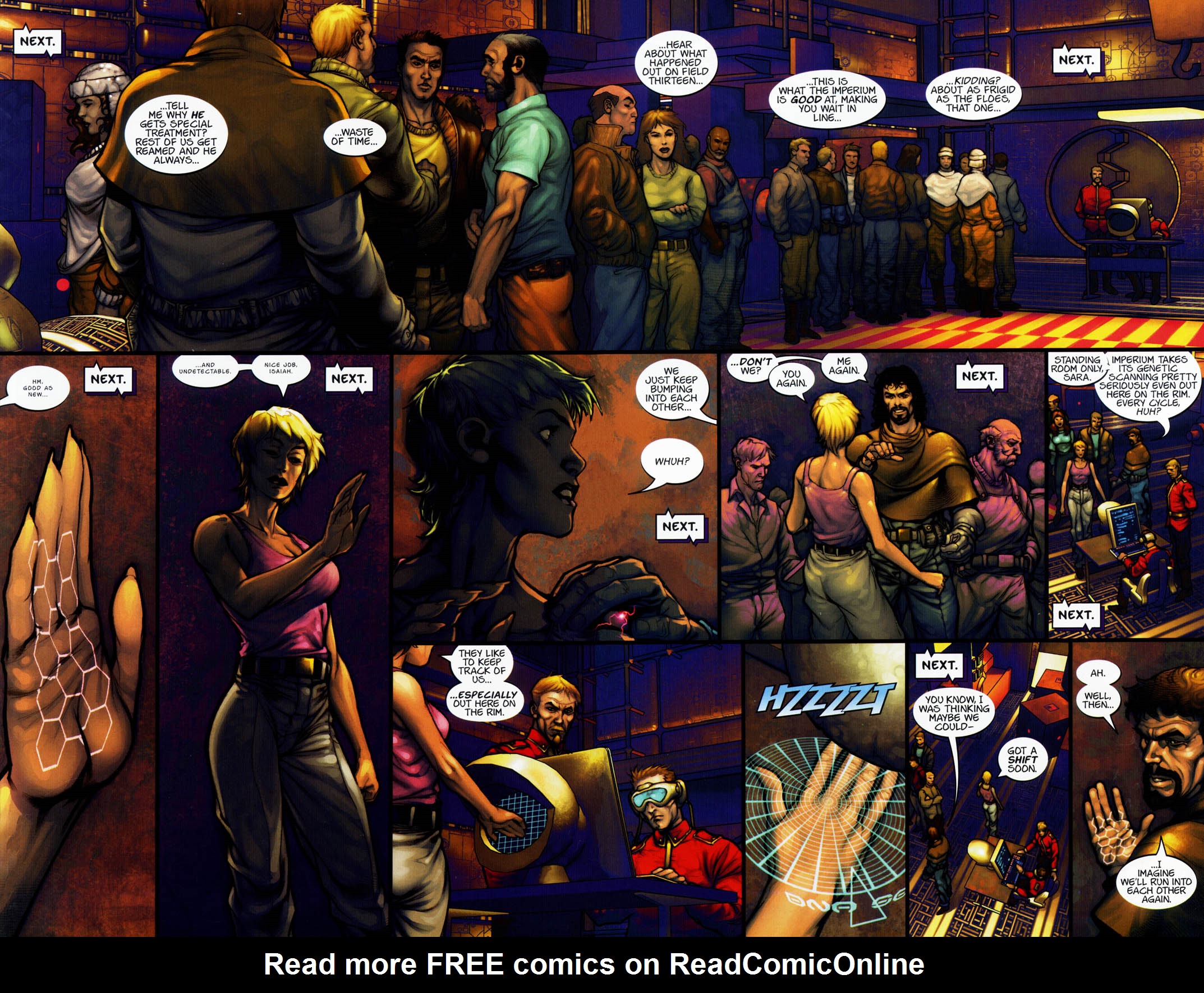 Read online Chimera comic -  Issue #1 - 16