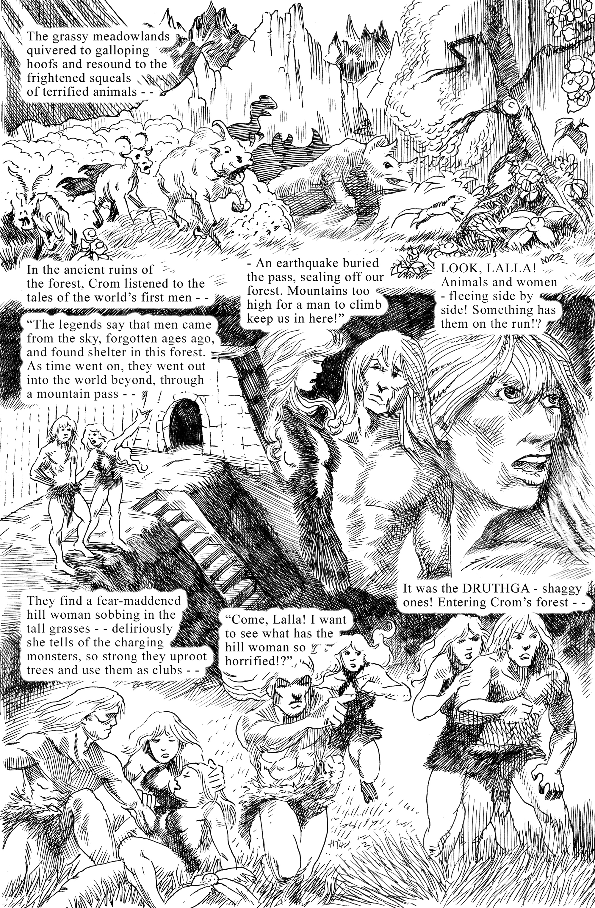 Read online Crom the Barbarian Collection comic -  Issue #2 - 4
