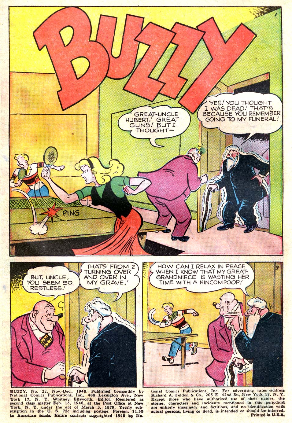 Read online Buzzy comic -  Issue #22 - 3
