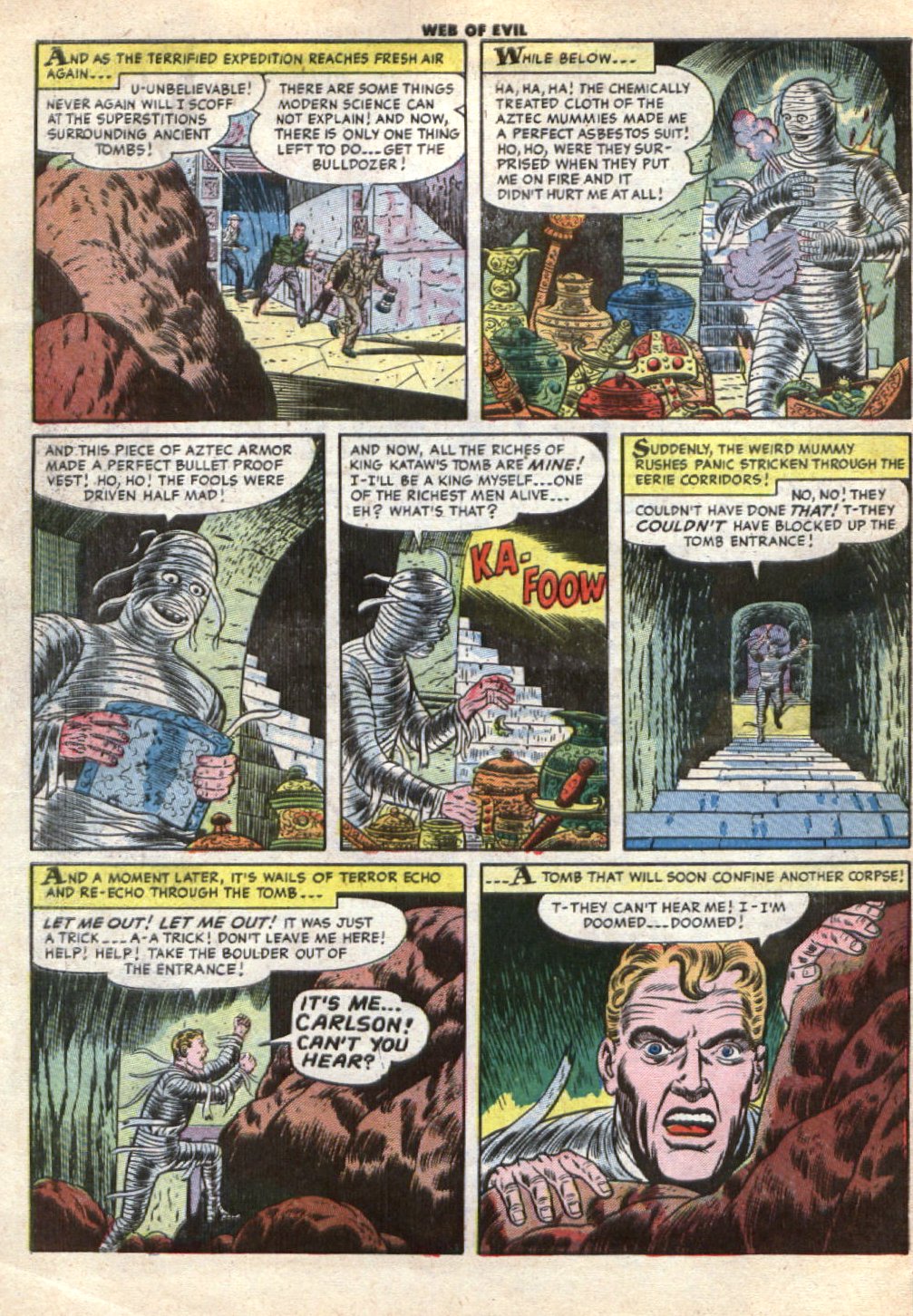 Read online Web of Evil comic -  Issue #20 - 33