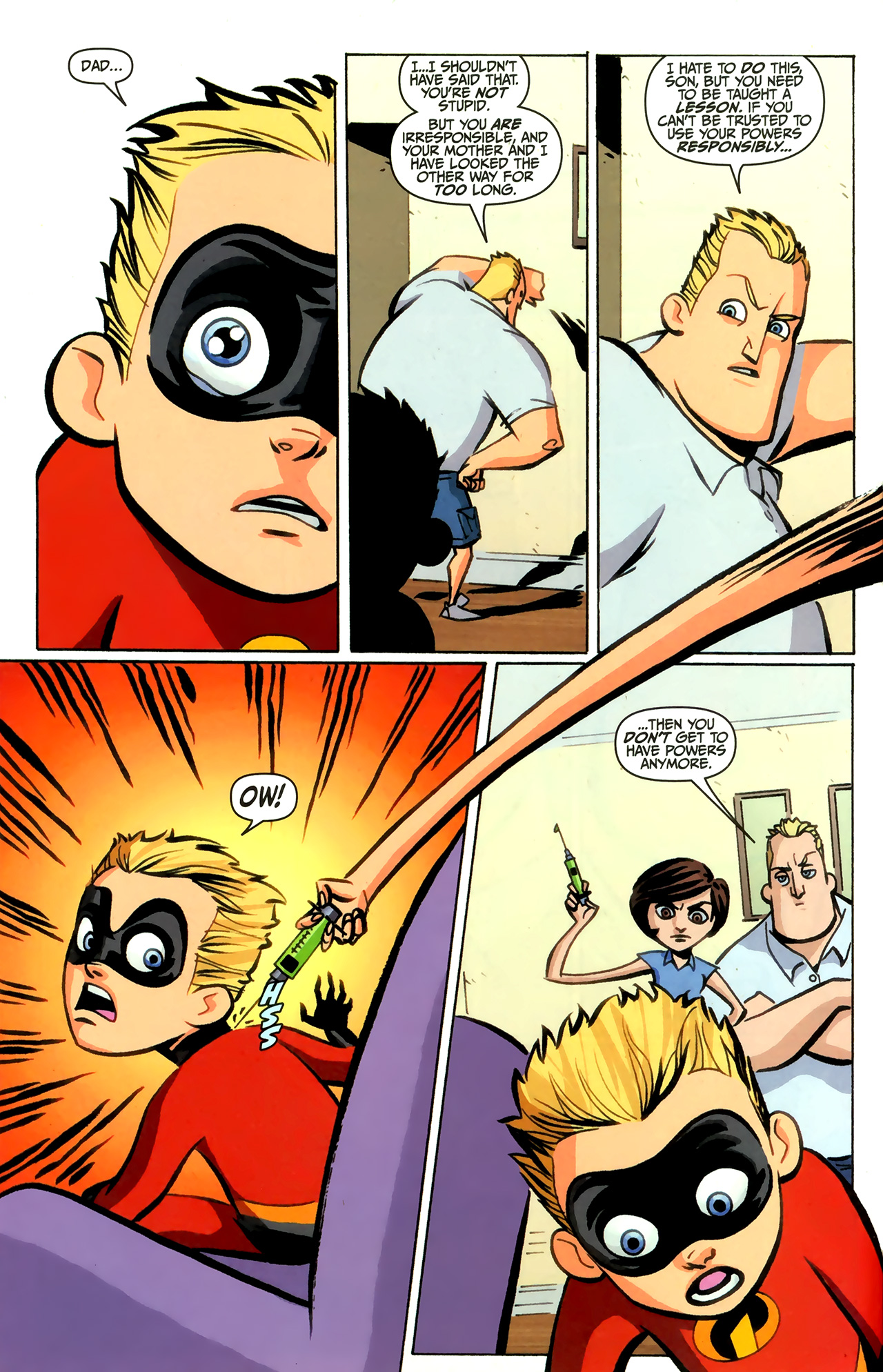 Read online The Incredibles comic -  Issue #4 - 9