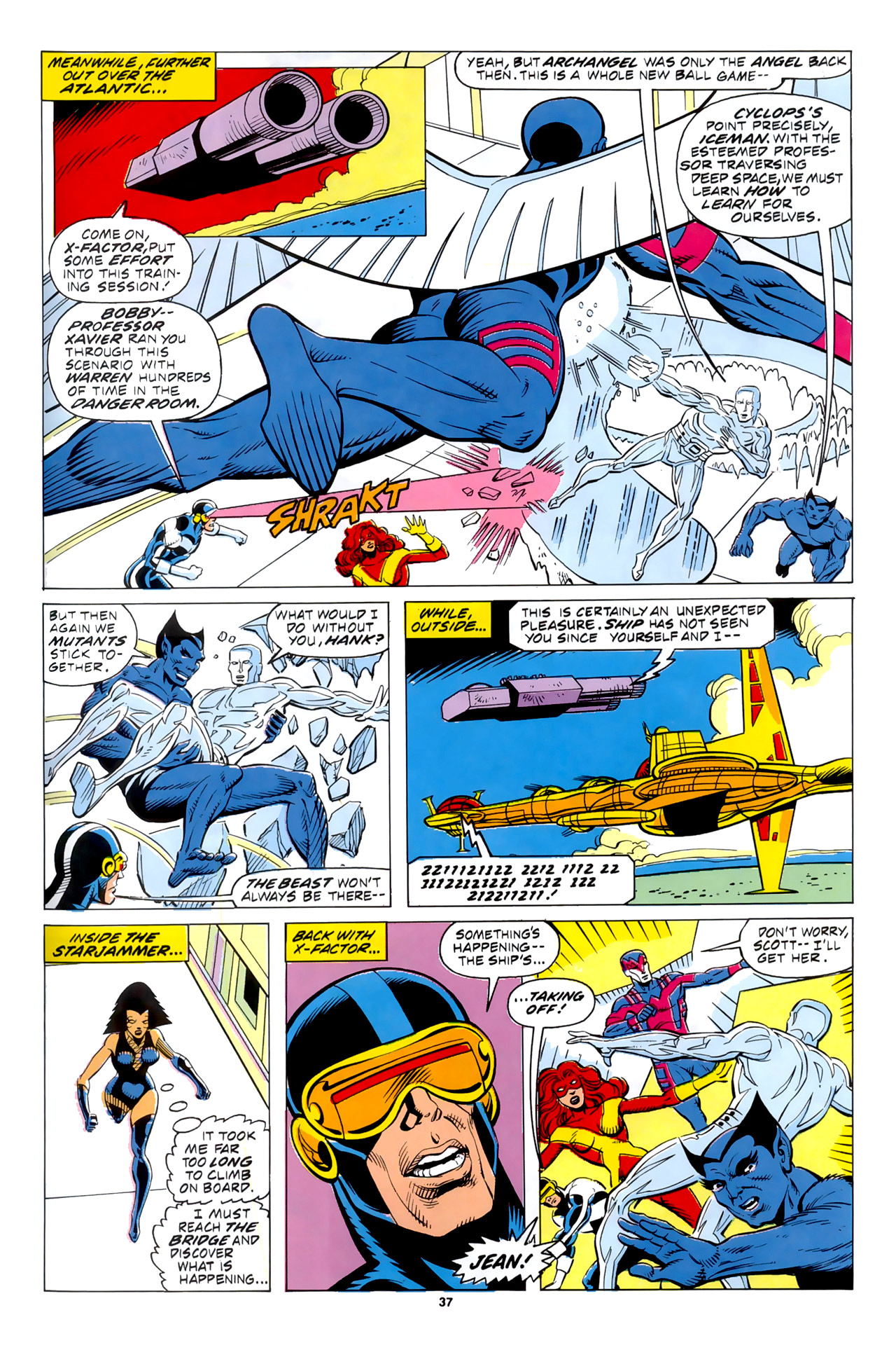 Read online X-Men Spotlight On...Starjammers comic -  Issue #2 - 39