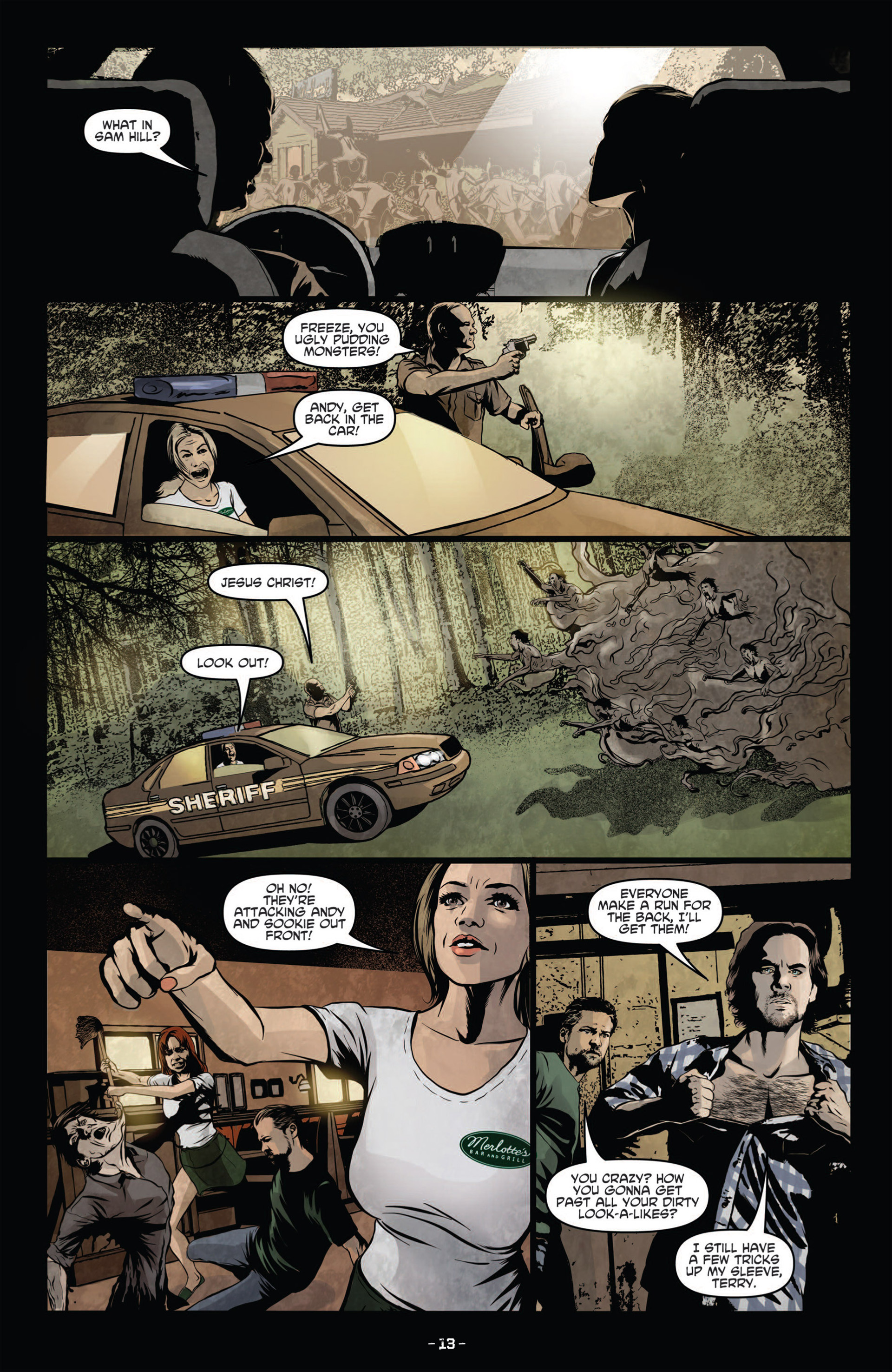Read online True Blood (2012) comic -  Issue #14 - 16
