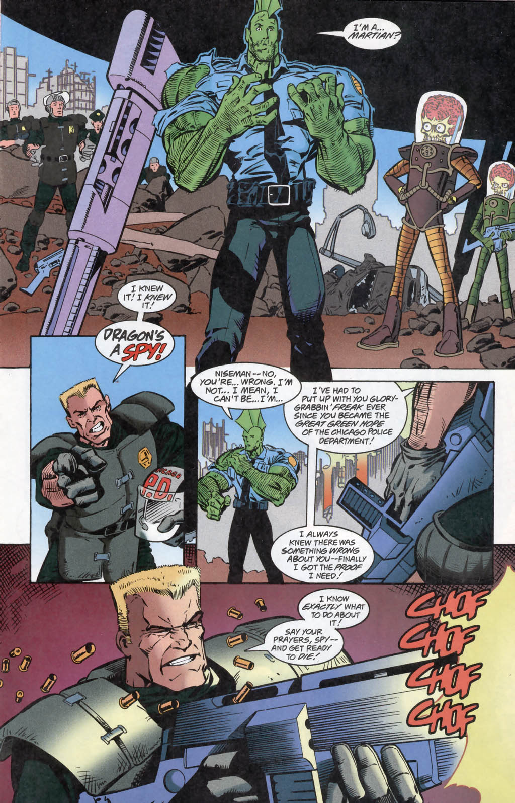Mars Attacks The Savage Dragon issue 1 - Page 12