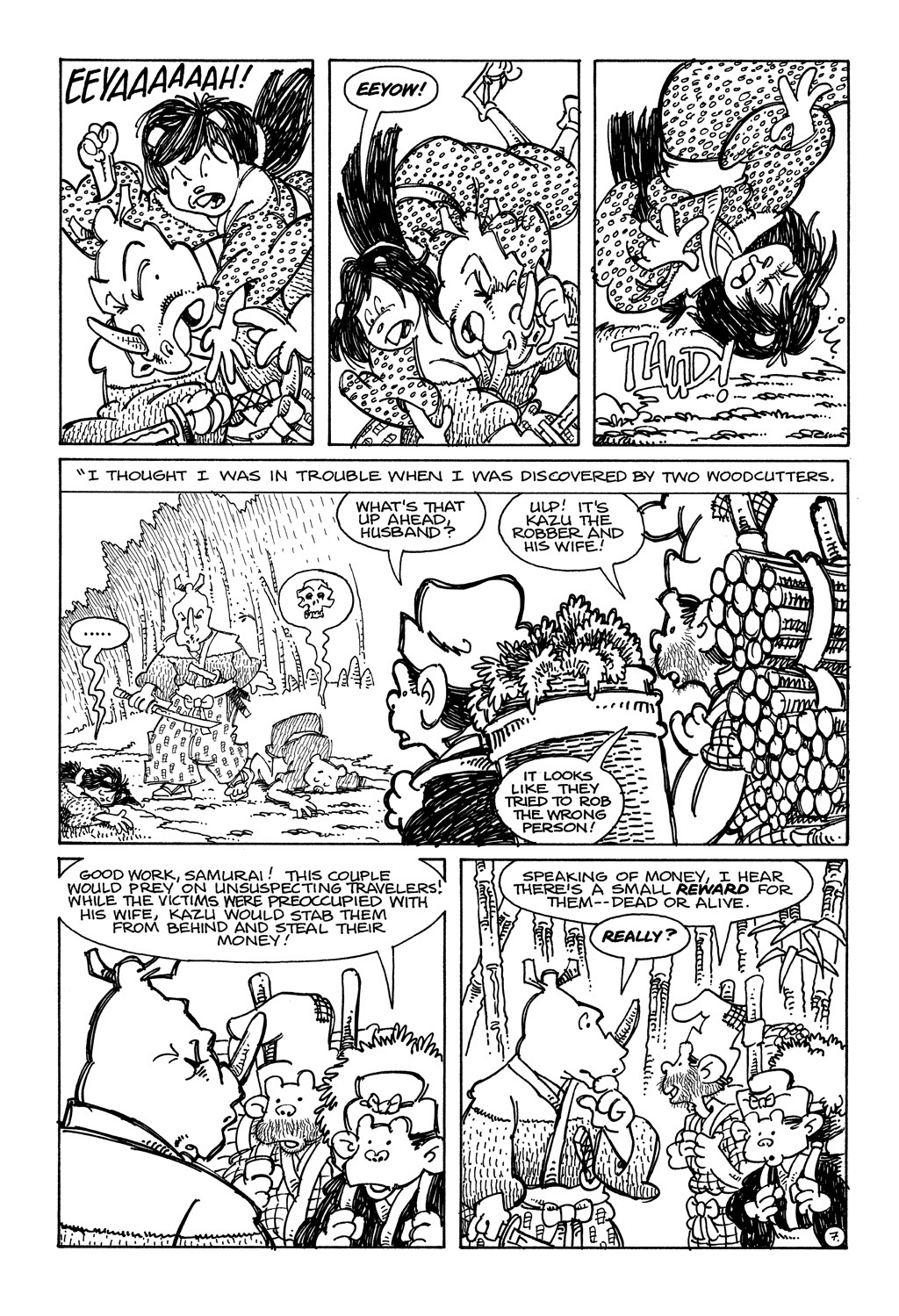 Read online Usagi Yojimbo (1987) comic -  Issue #35 - 9