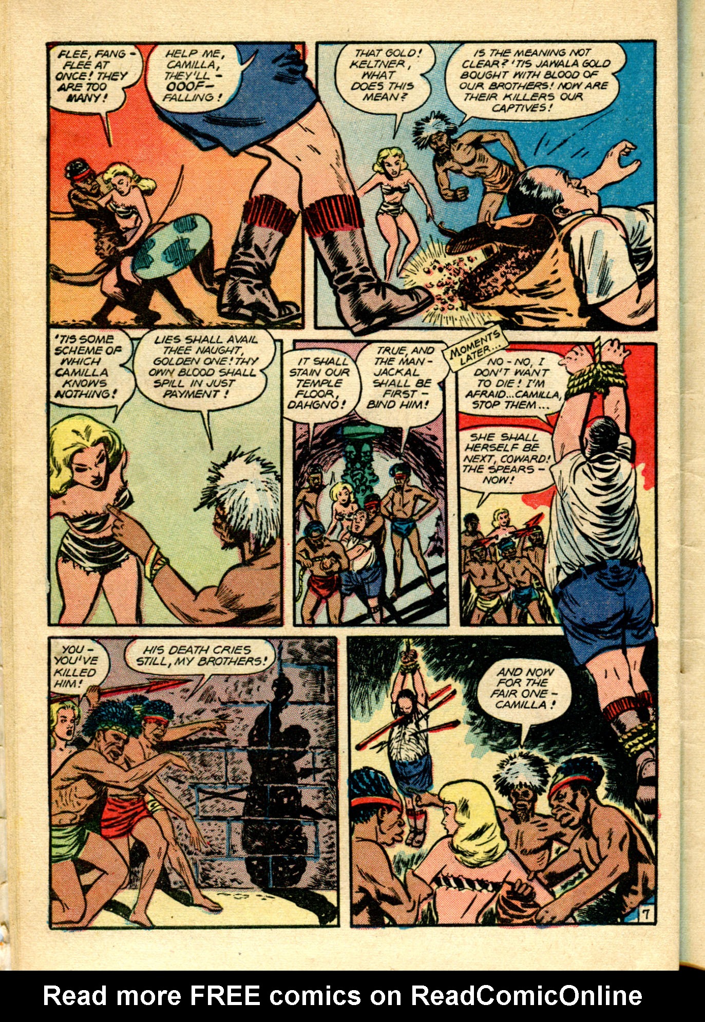 Read online Jungle Comics comic -  Issue #95 - 49