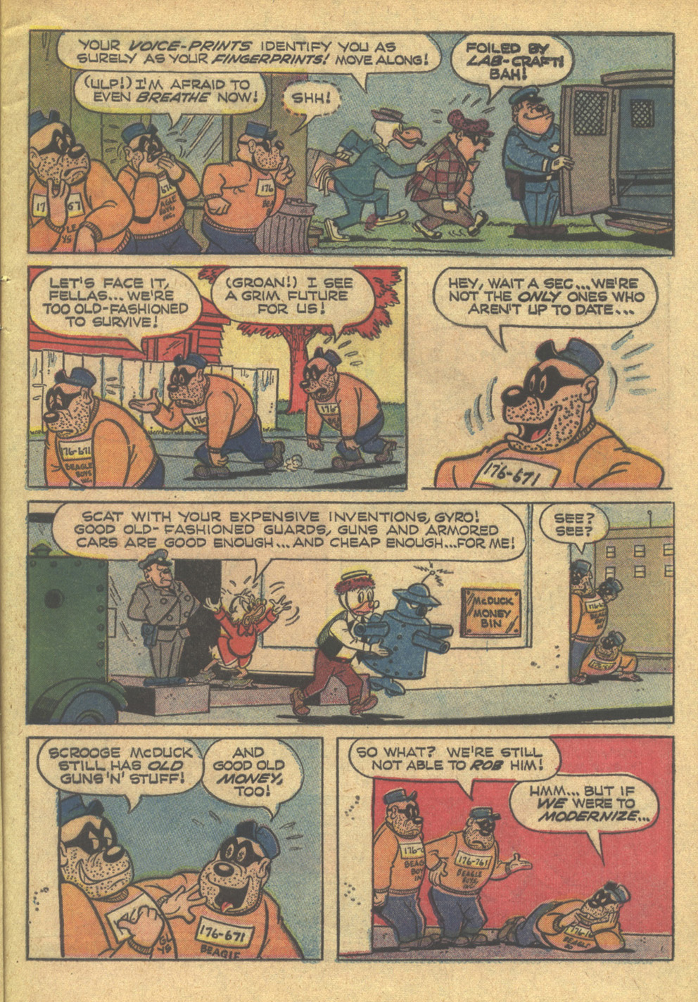 Read online Walt Disney THE BEAGLE BOYS comic -  Issue #8 - 5