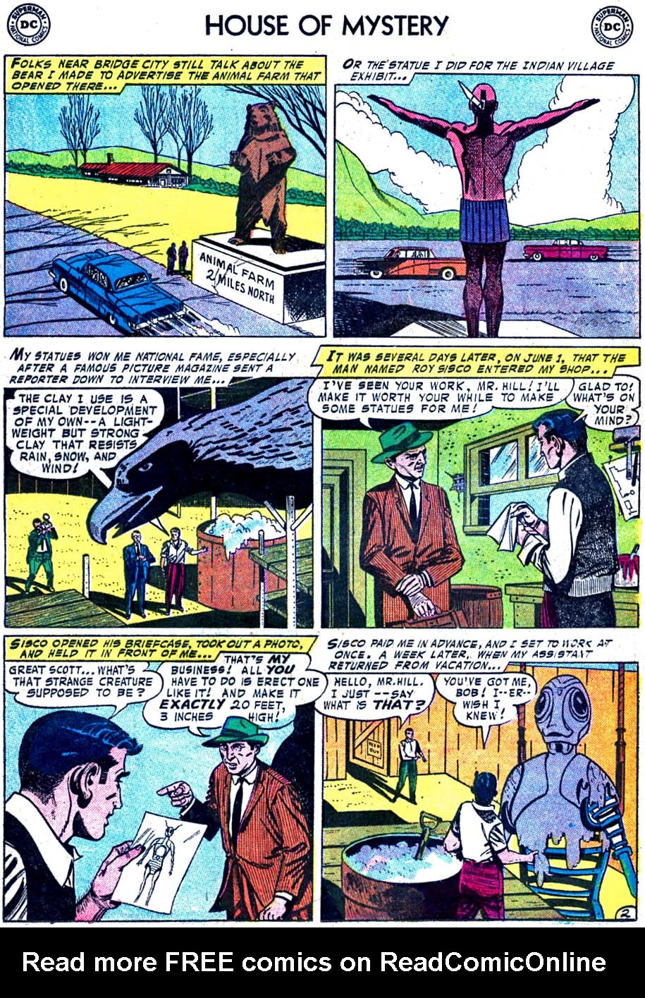 Read online House of Mystery (1951) comic -  Issue #53 - 20