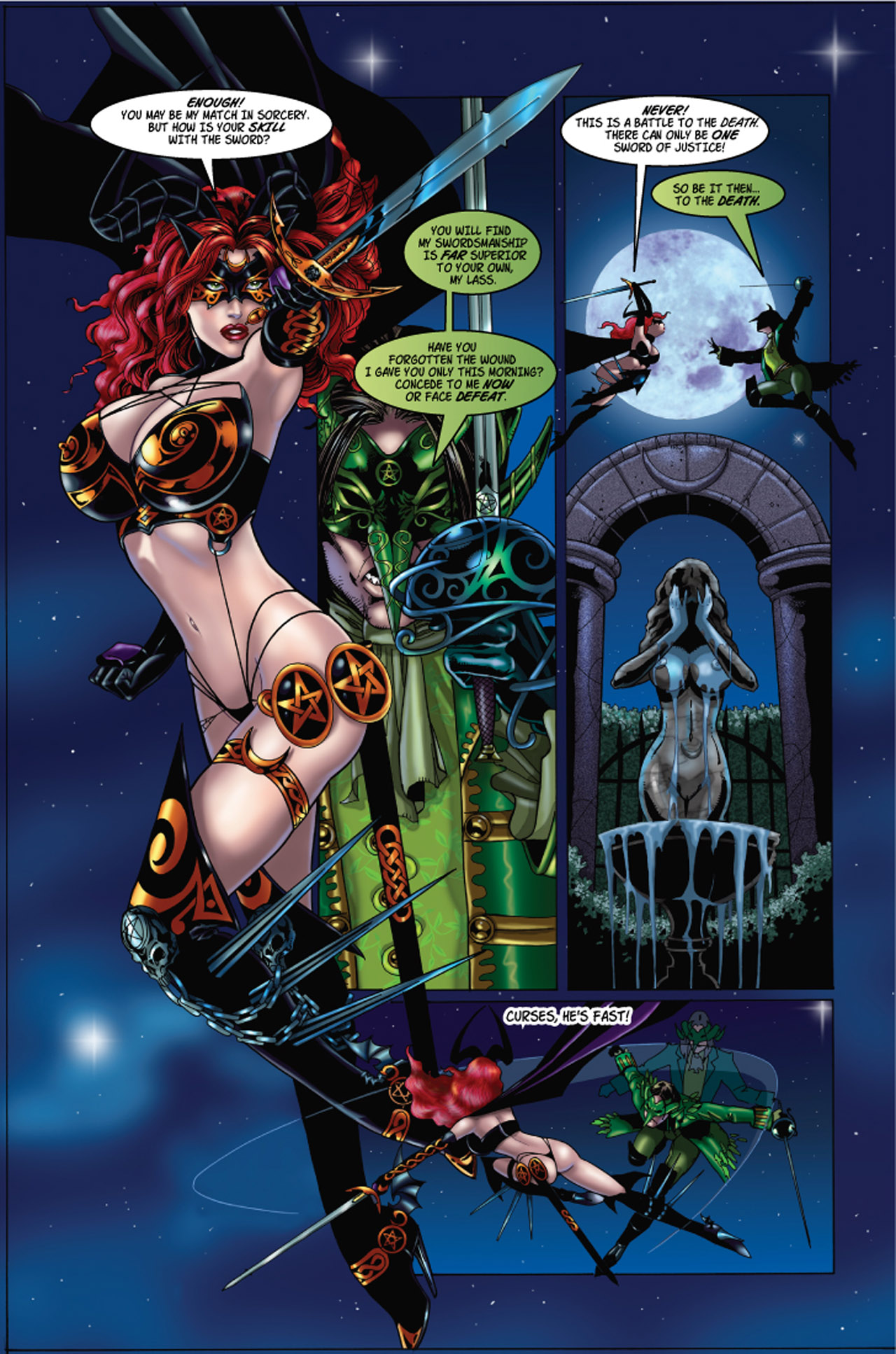 Read online Tarot: Witch of the Black Rose comic -  Issue #51 - 10