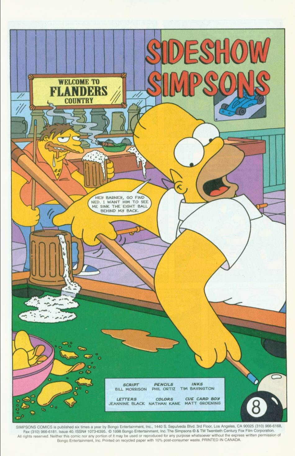 Read online Simpsons Comics comic -  Issue #40 - 2