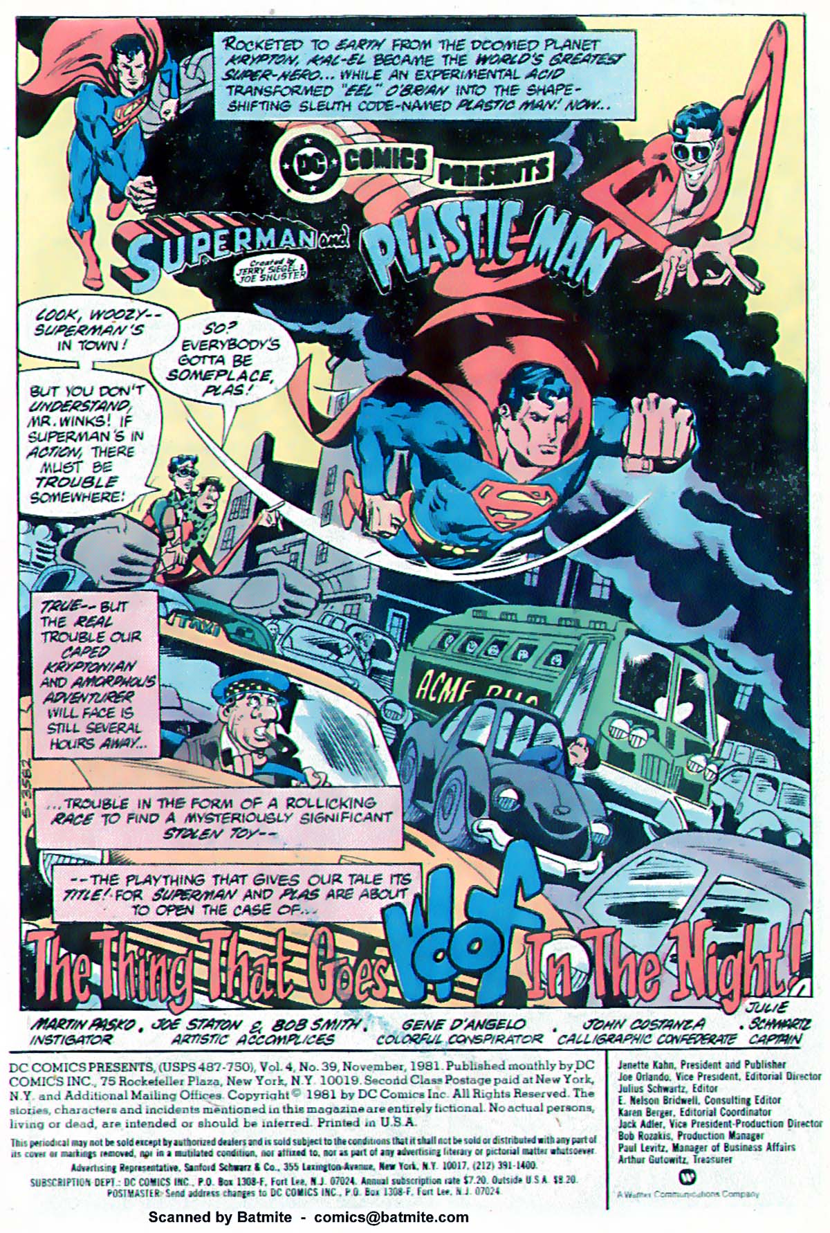 Read online DC Comics Presents comic -  Issue #39 - 2