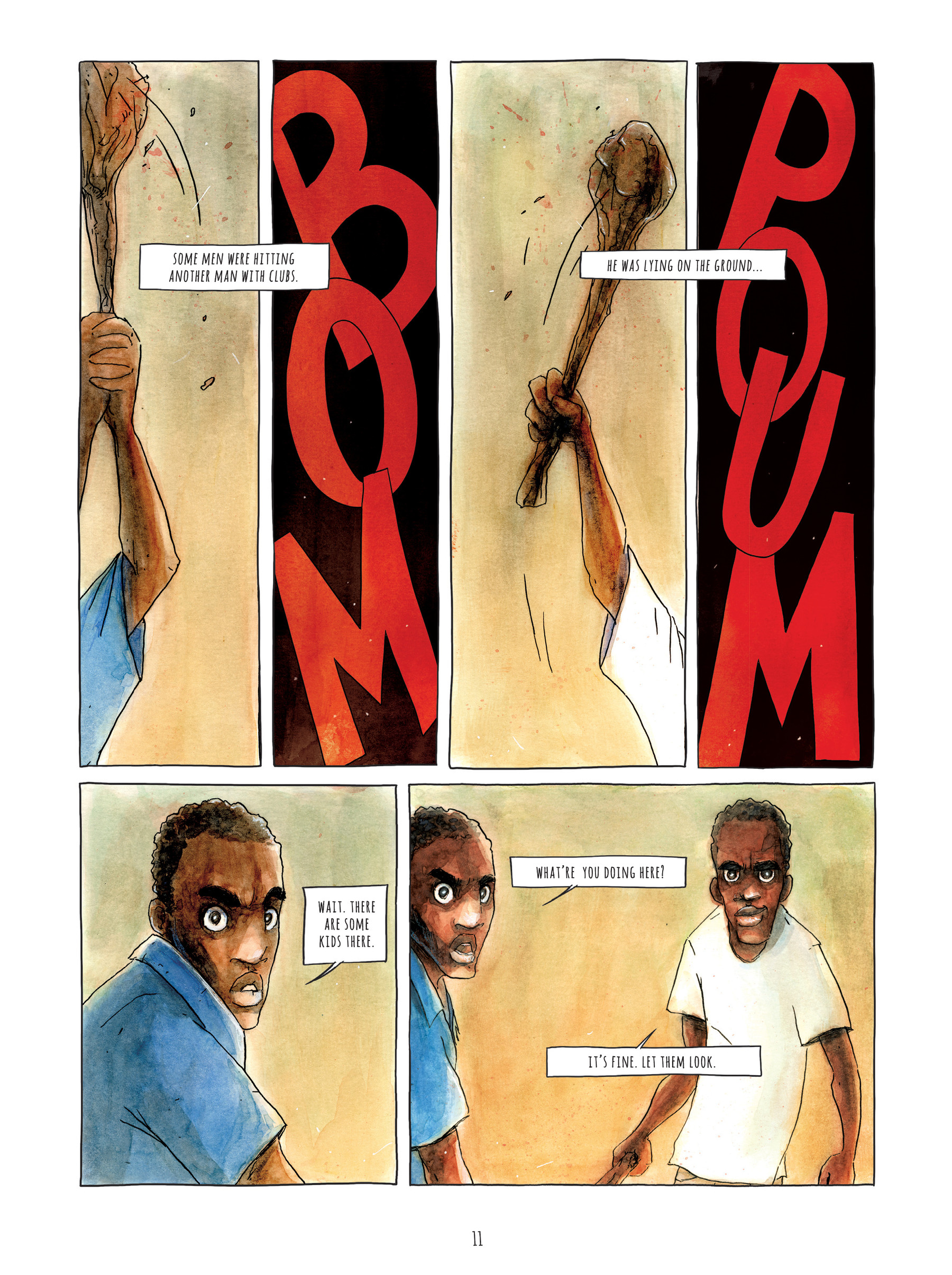 Read online Alice on the Run: One Child's Journey Through the Rwandan Civil War comic -  Issue # TPB - 10