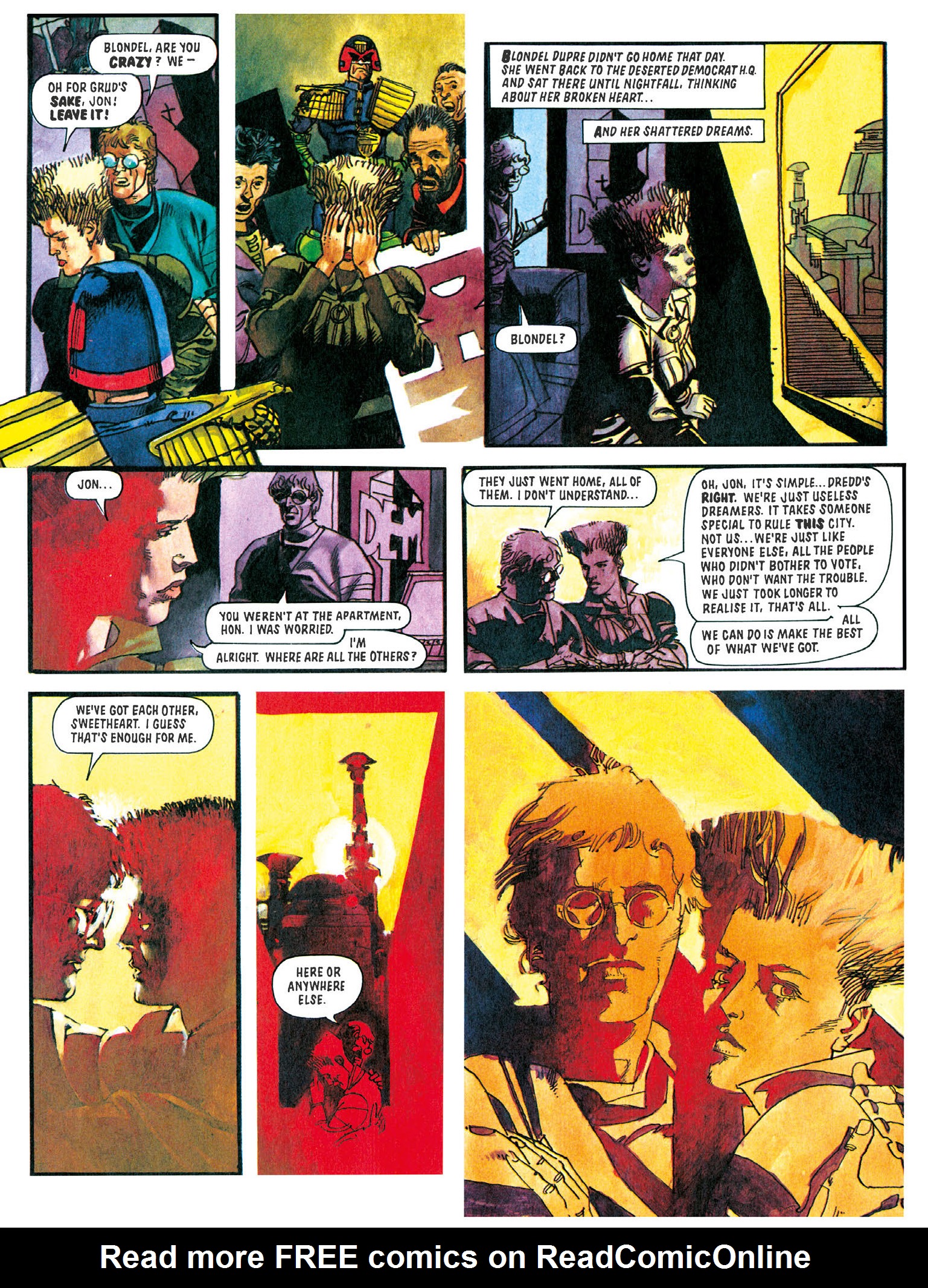 Read online Essential Judge Dredd: America comic -  Issue # TPB (Part 2) - 55
