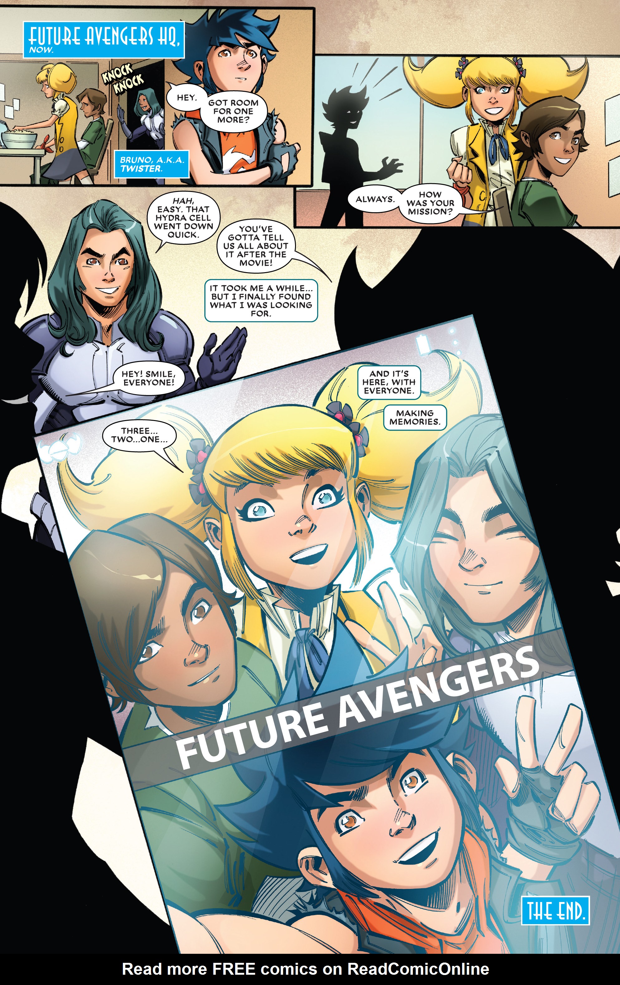 Read online Future Fight Firsts: Luna Snow comic -  Issue #Future Fight Firsts Crescent and Io - 33