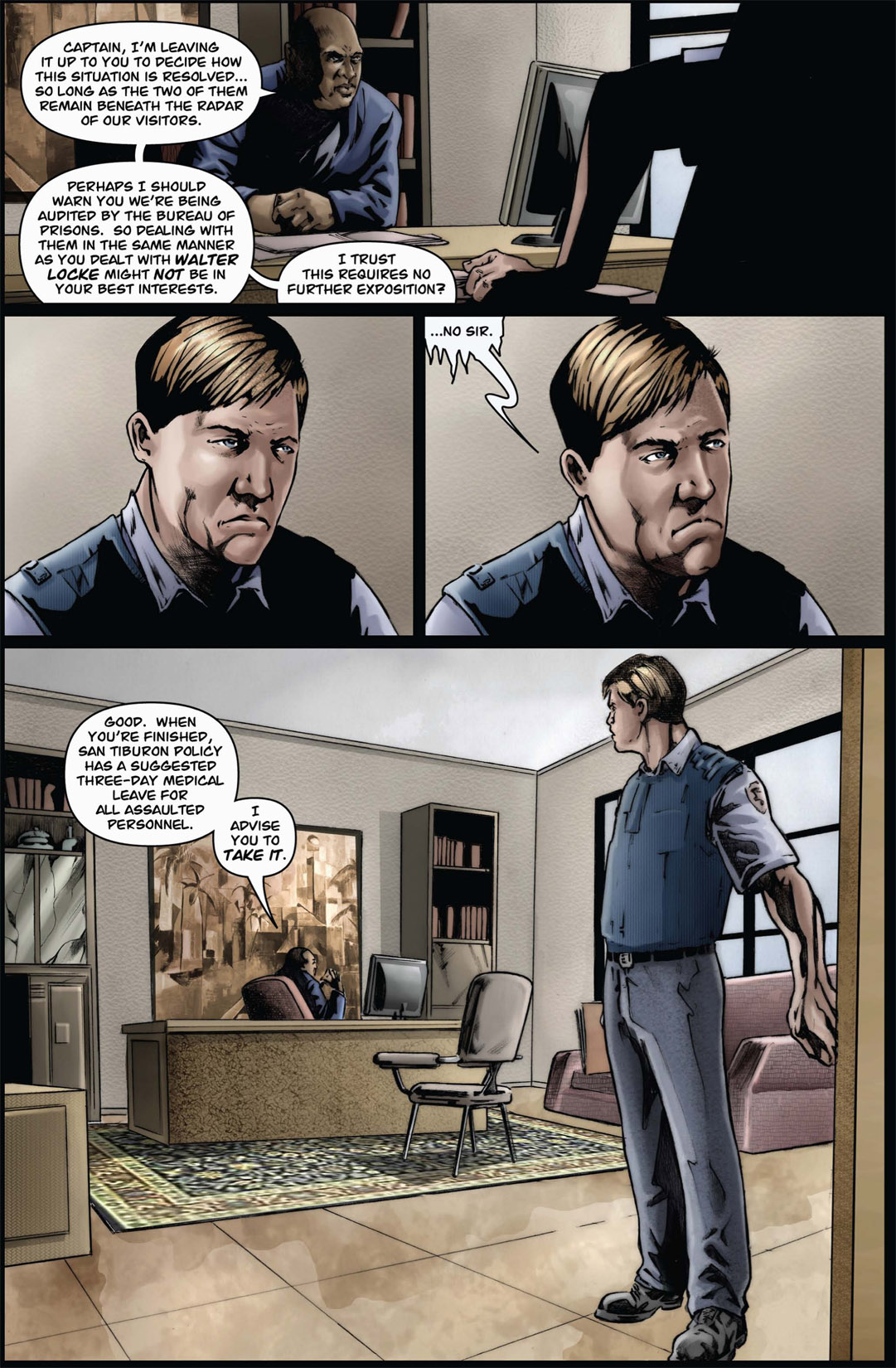 Read online Corrective Measures comic -  Issue # TPB 1 - 132