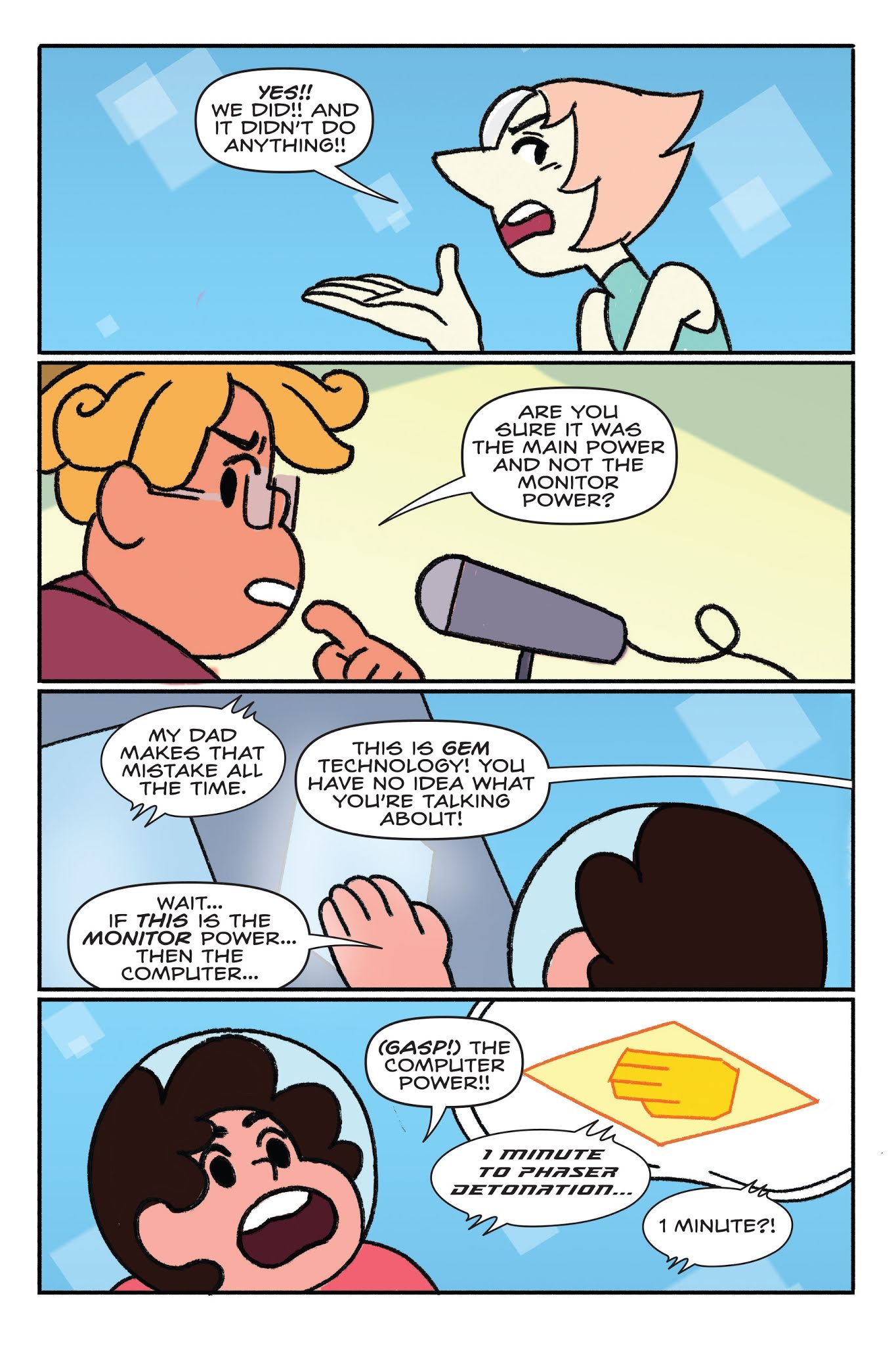 Read online Steven Universe: Anti-Gravity comic -  Issue # TPB - 110