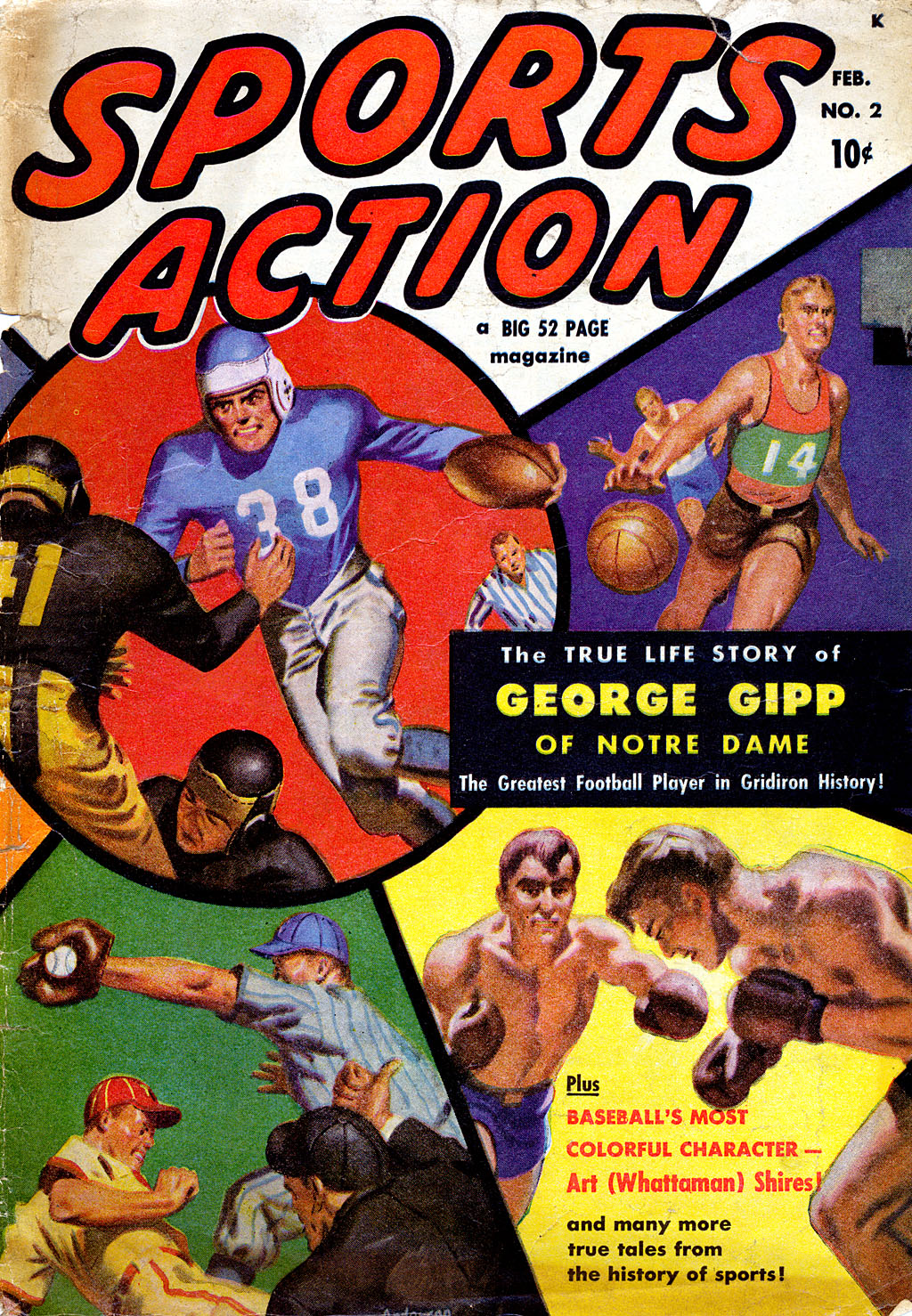 Read online Sports Action comic -  Issue #2 - 1