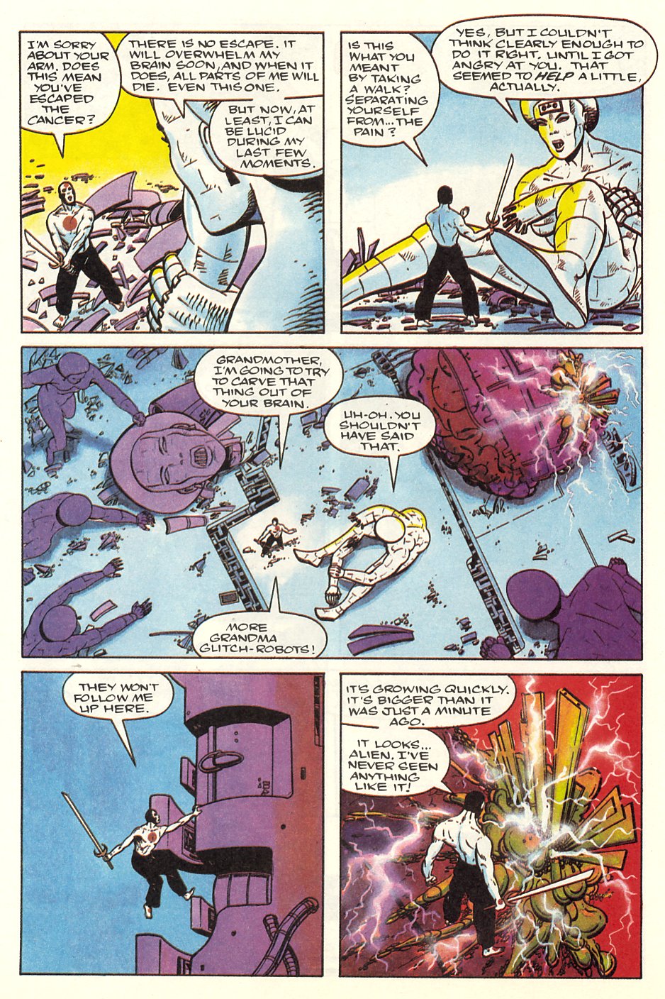 Read online Magnus Robot Fighter (1991) comic -  Issue #6 - 34