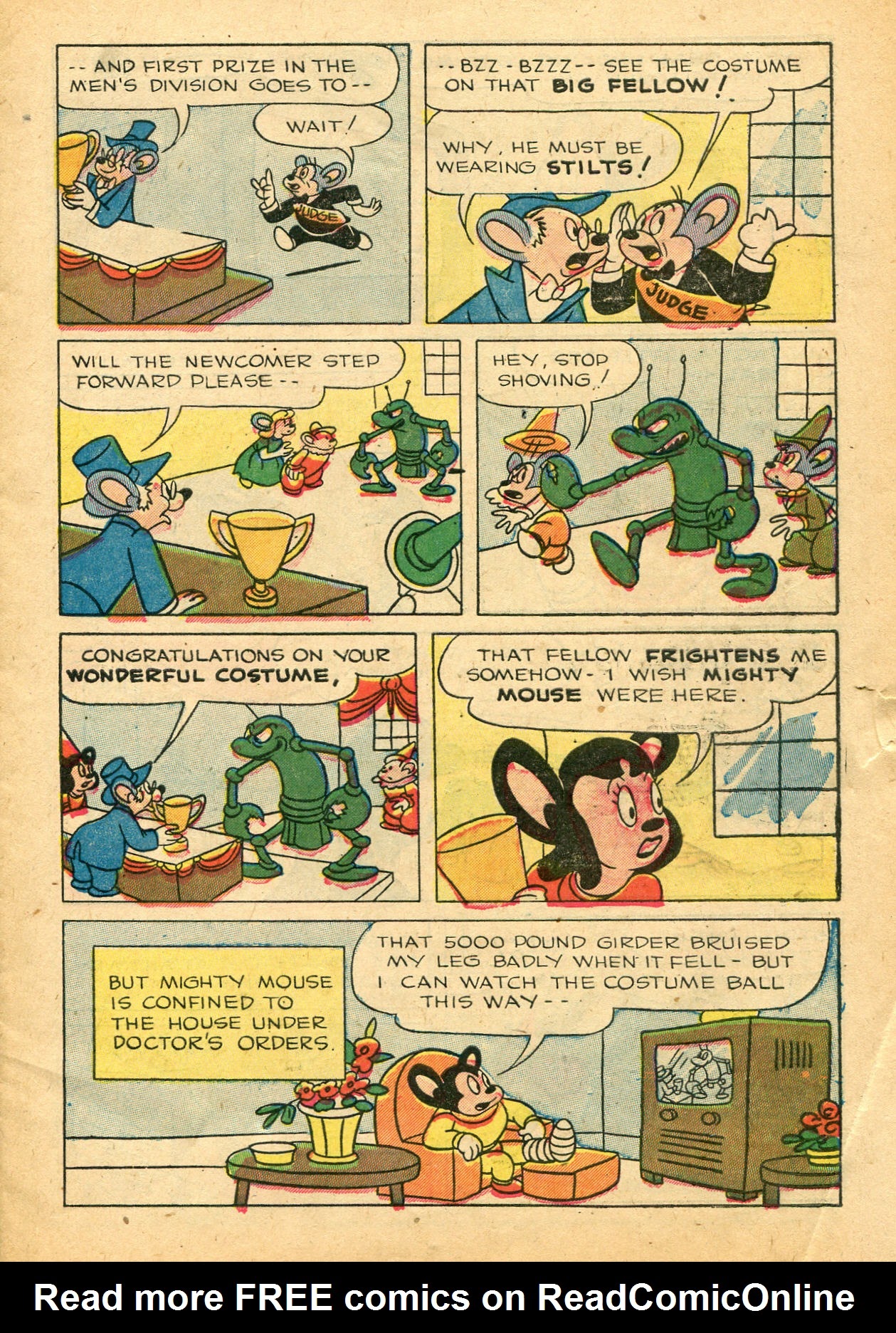 Read online Paul Terry's Mighty Mouse Comics comic -  Issue #47 - 5