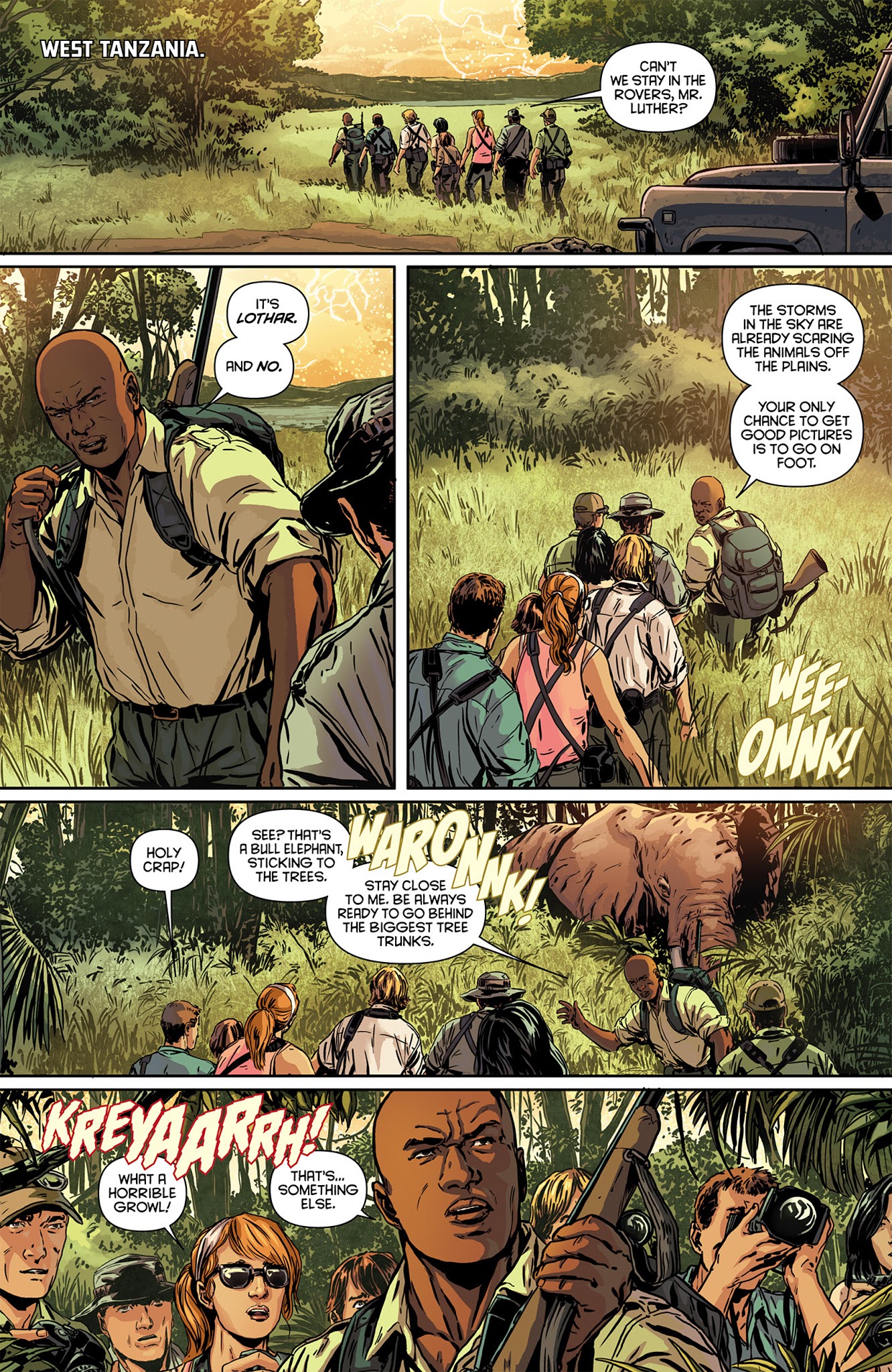 Read online Kings Watch comic -  Issue #1 - 13