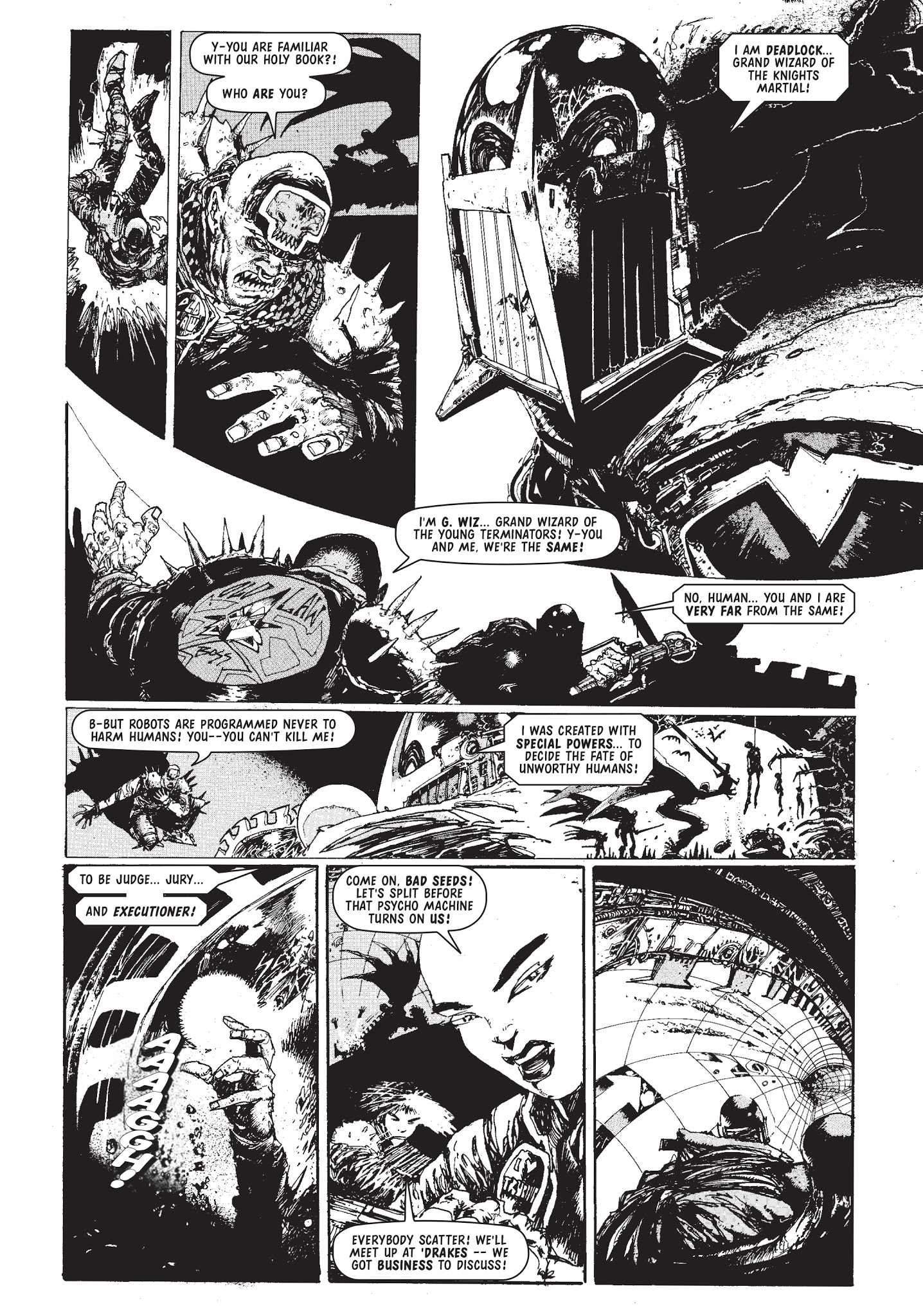 Read online ABC Warriors: The Solo Missions comic -  Issue # TPB - 33