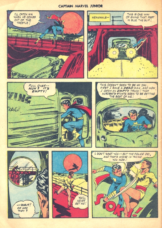 Read online Captain Marvel, Jr. comic -  Issue #41 - 8