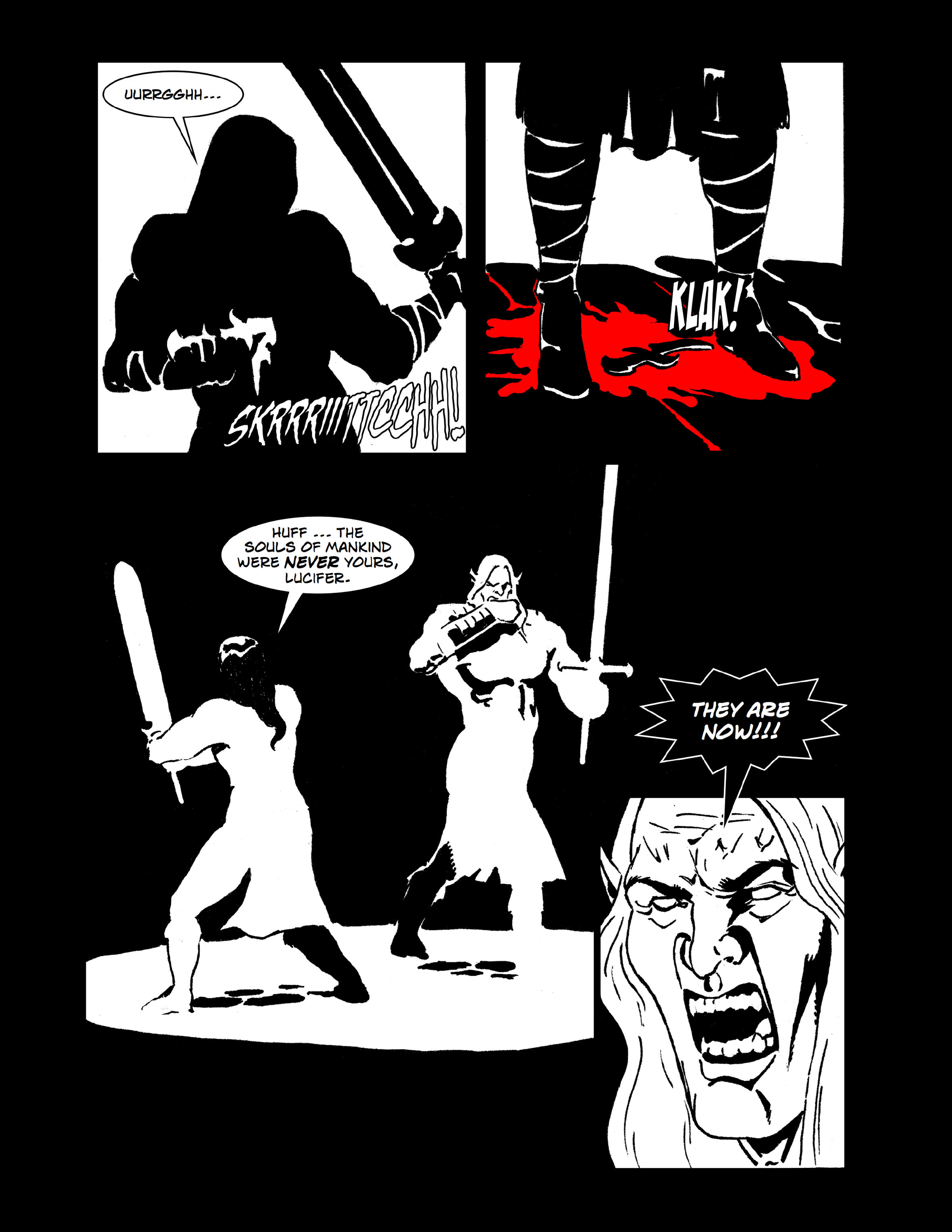 Read online Jesus Christ Demon Slayer comic -  Issue #3 - 20