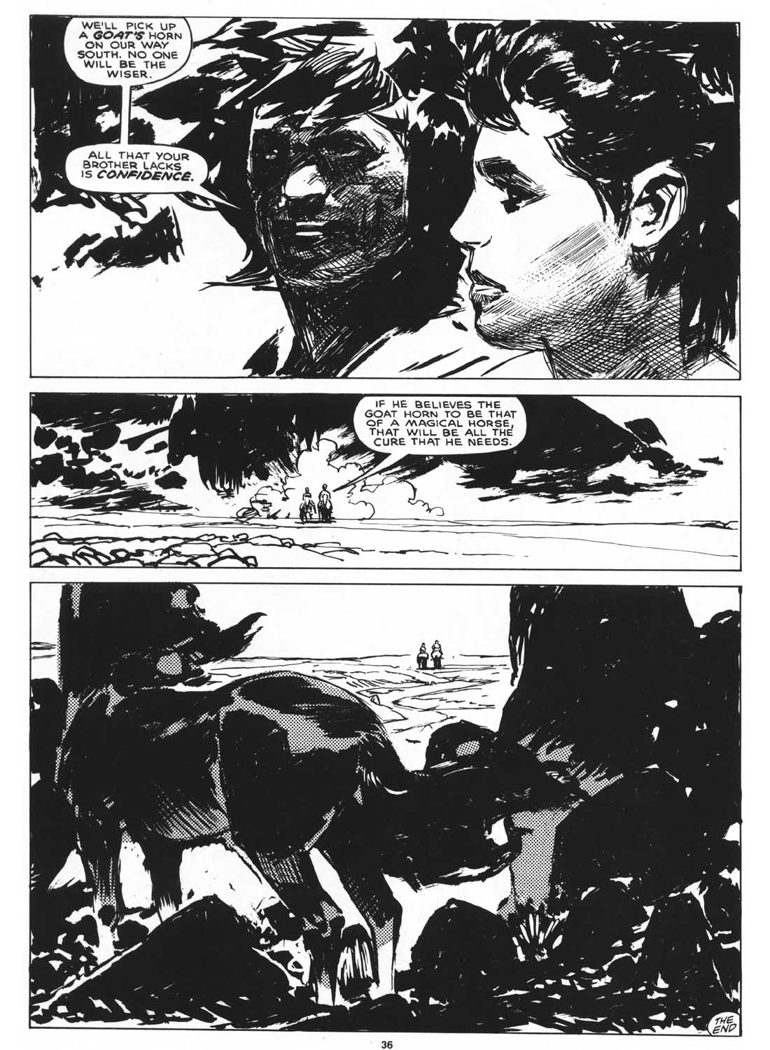 Read online The Savage Sword Of Conan comic -  Issue #162 - 38