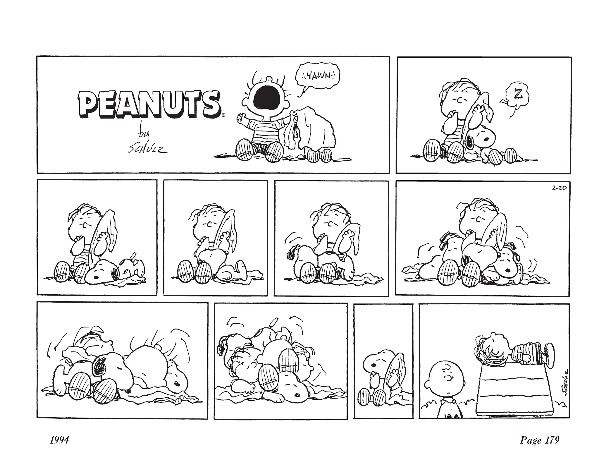 Read online The Complete Peanuts comic -  Issue # TPB 22 - 196