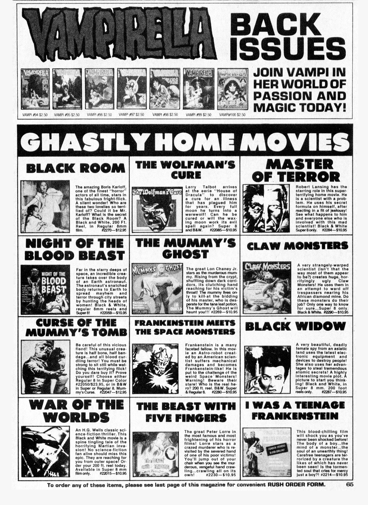 Read online Vampirella (1969) comic -  Issue #101 - 65